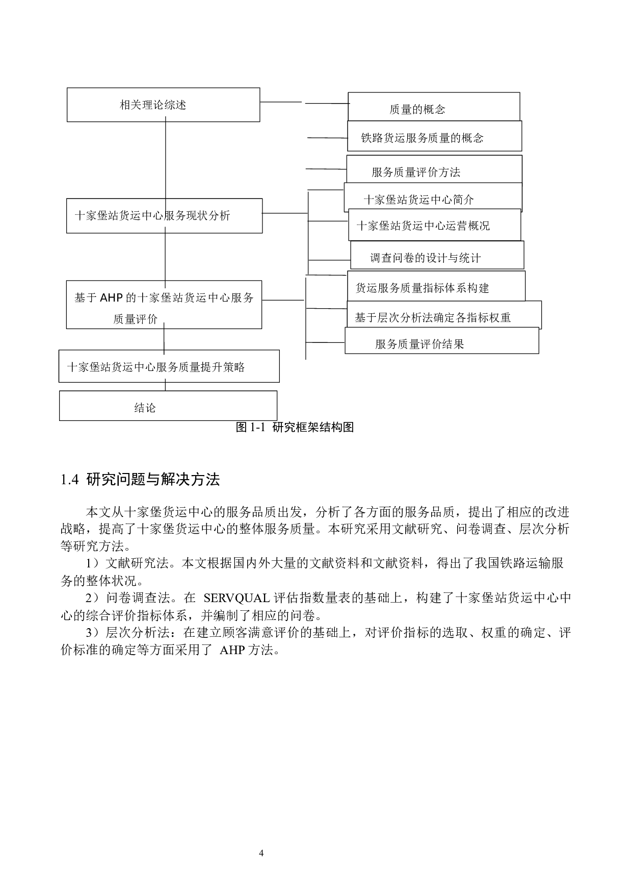 十家堡站货运中心物流服务质量综合评价研究-17189字.docx 第8页