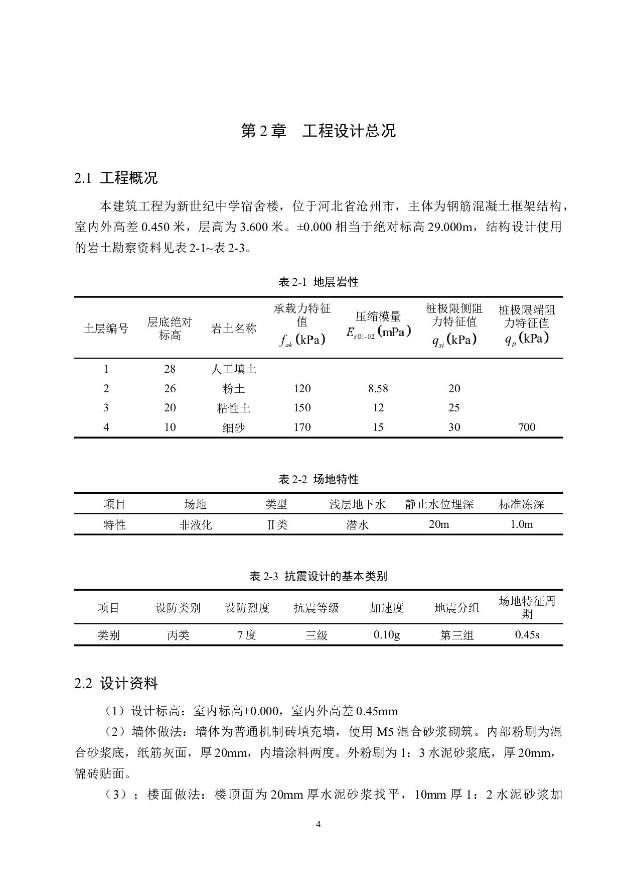 新世纪中学宿舍楼四层框架结构设计-17257字.docx 第9页