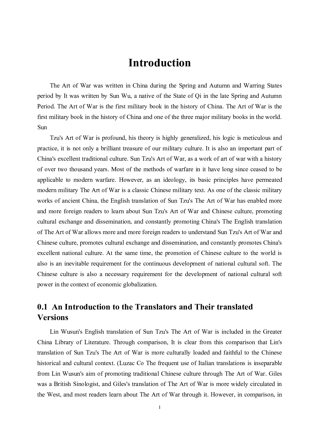 浅析目的论视角下英译《孙子兵法》中的直译与意译&mdash;&mdash;以贾尔斯和林戊荪的翻译为例-5861字.docx 第6页