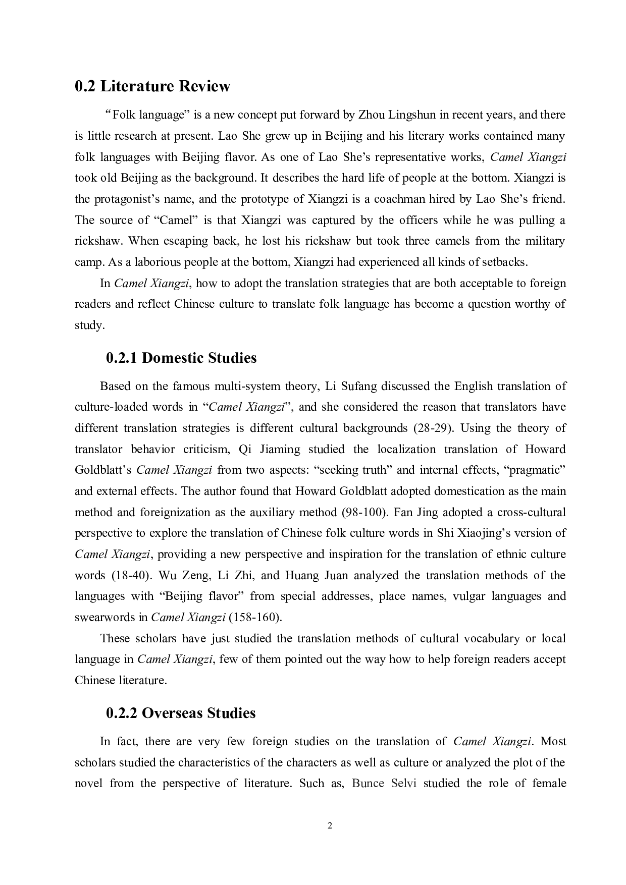 《骆驼祥子》乡土化语言&ldquo;走出去&rdquo;的翻译策略研究&mdash;&mdash;以葛浩文译本为例-9875字.docx 第9页