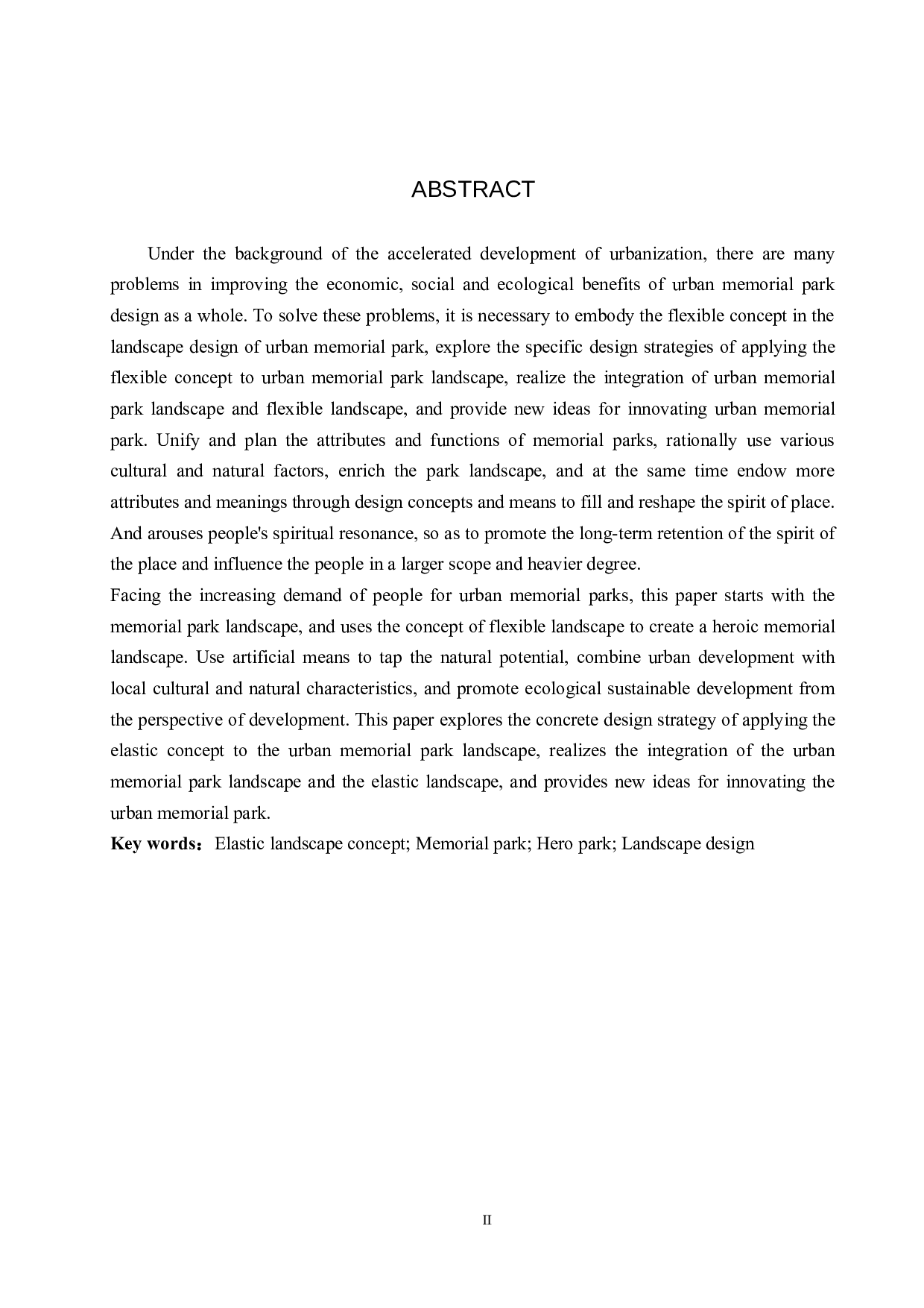 基于弹性景观理念的纪念性公园景观设计&mdash;&mdash;以黄骅市英雄公园为例-6270字.docx 第2页