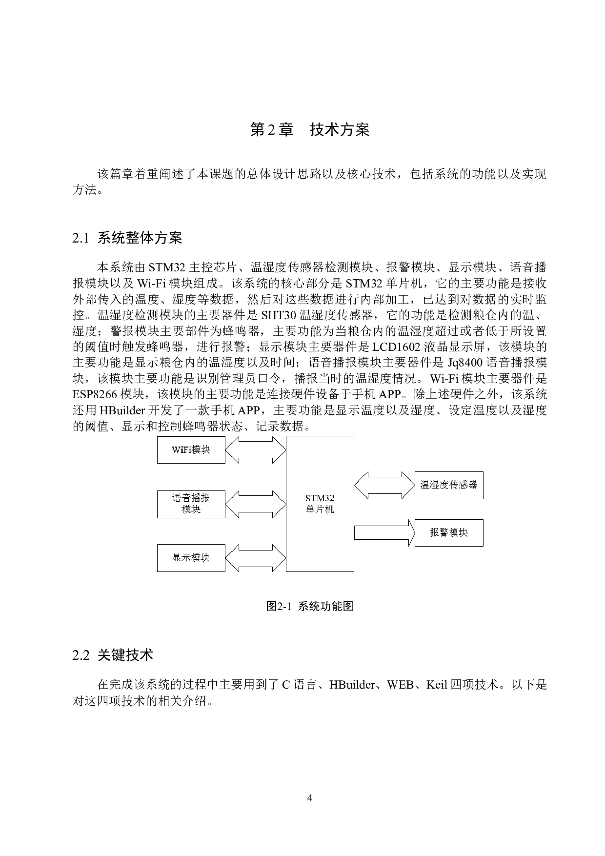 基于STM32单片机的粮仓语音智能温湿度检测系统的设计与实现-13748字.docx 第8页