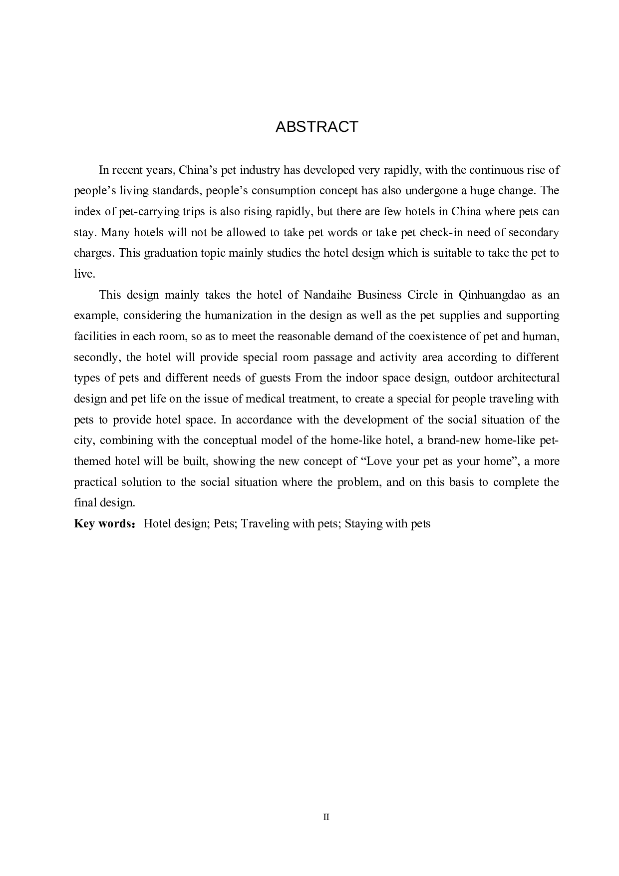 爱宠如家&mdash;&mdash;适于携宠居住的酒店设计-4723字.docx 第2页