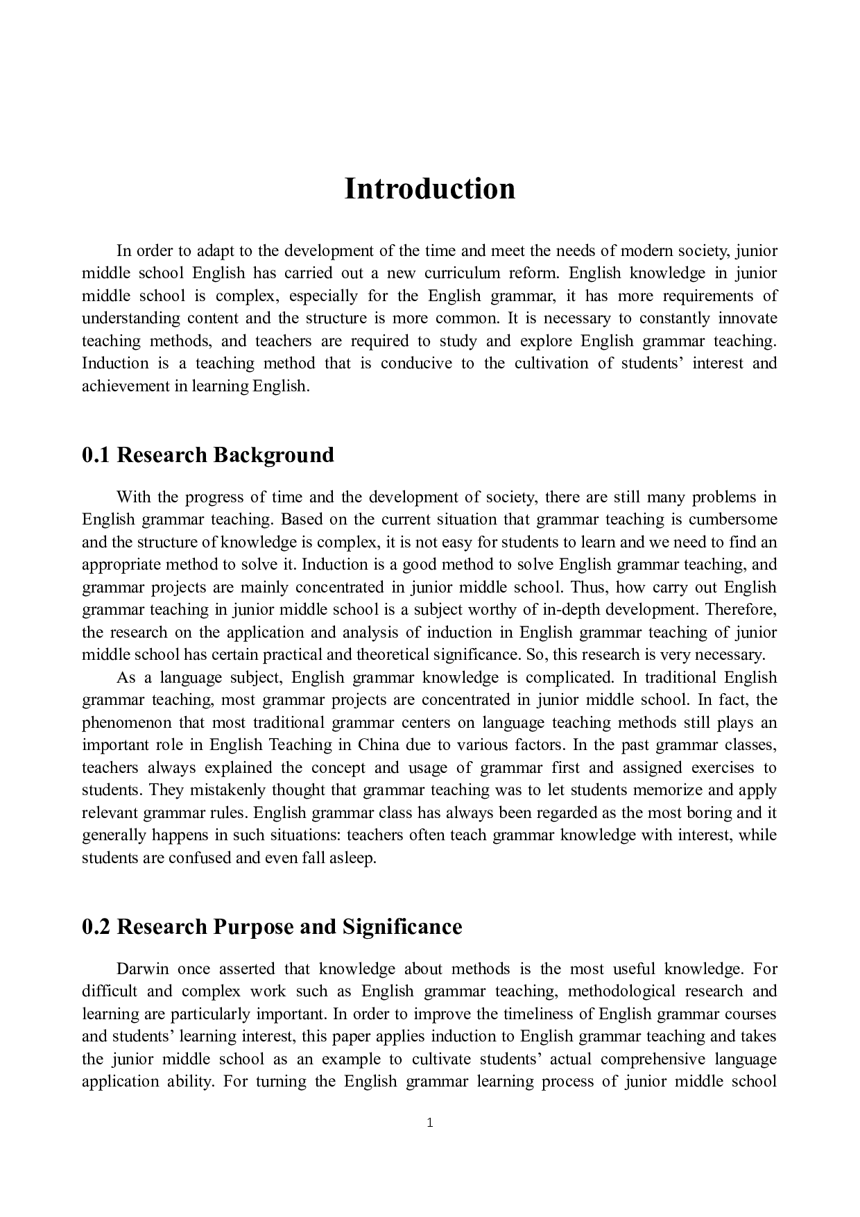 归纳法在初三英语语法教学中的应用-10258字.docx 第6页