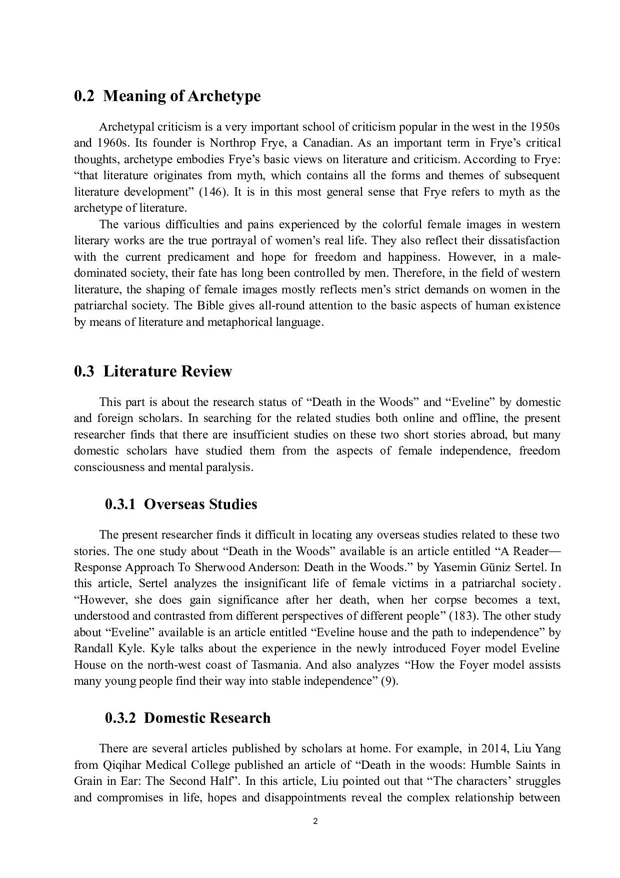 《林中之死》与《伊芙琳》中女性形象的原型解读-7368字.doc 第8页