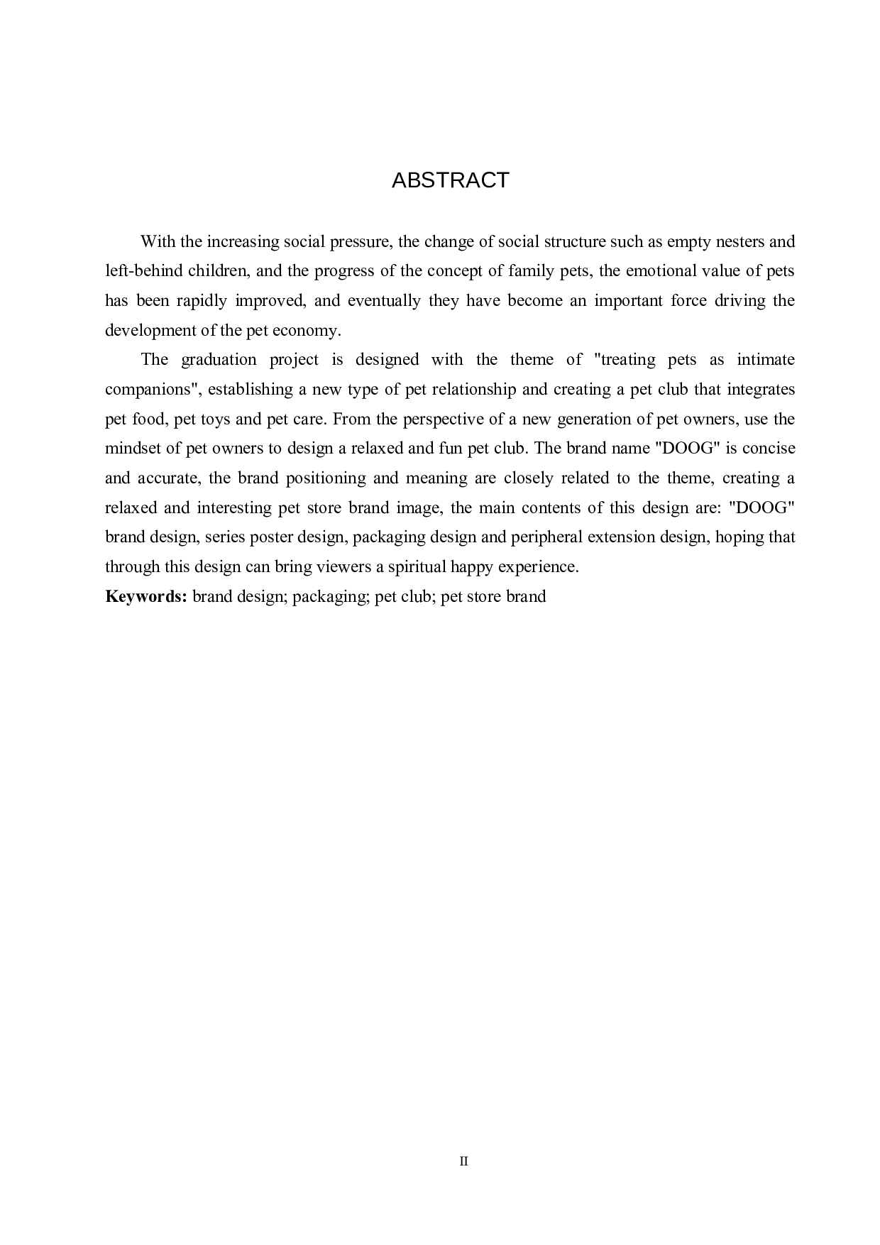 《DOOG》宠物店品牌形象设计-4314字.docx 第2页