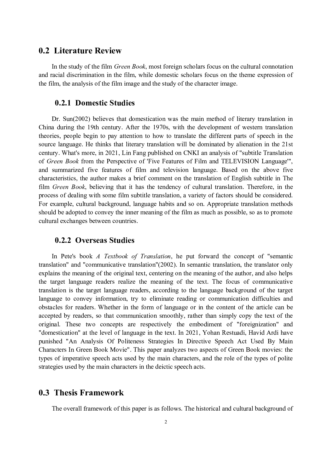 归化异化理论在电影字幕中的应用&mdash;以电影《绿皮书》为例-7764字.docx 第7页