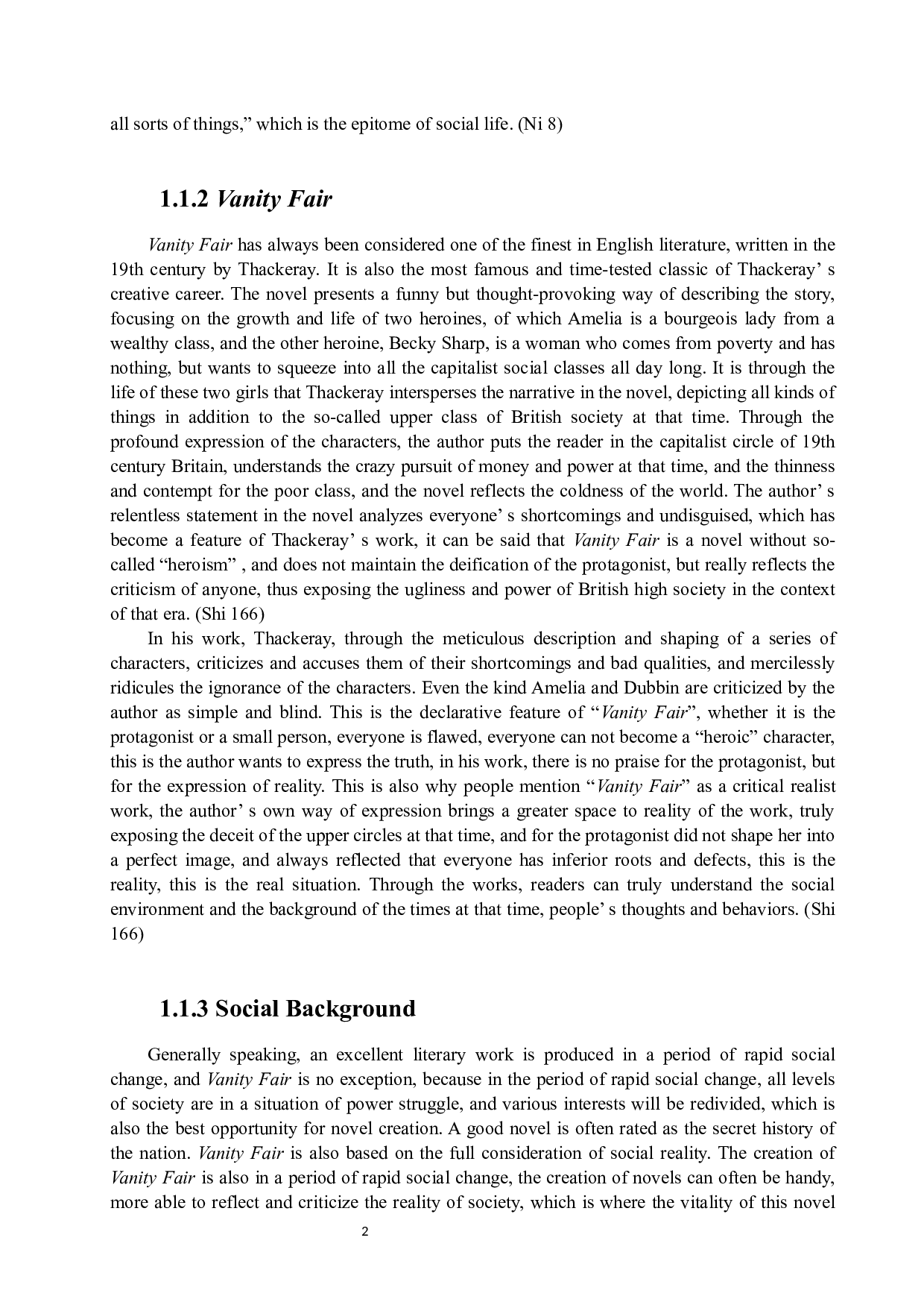 适者生存：试论丛林法则对小说《名利场》人物刻画的影响-13605字.docx 第7页