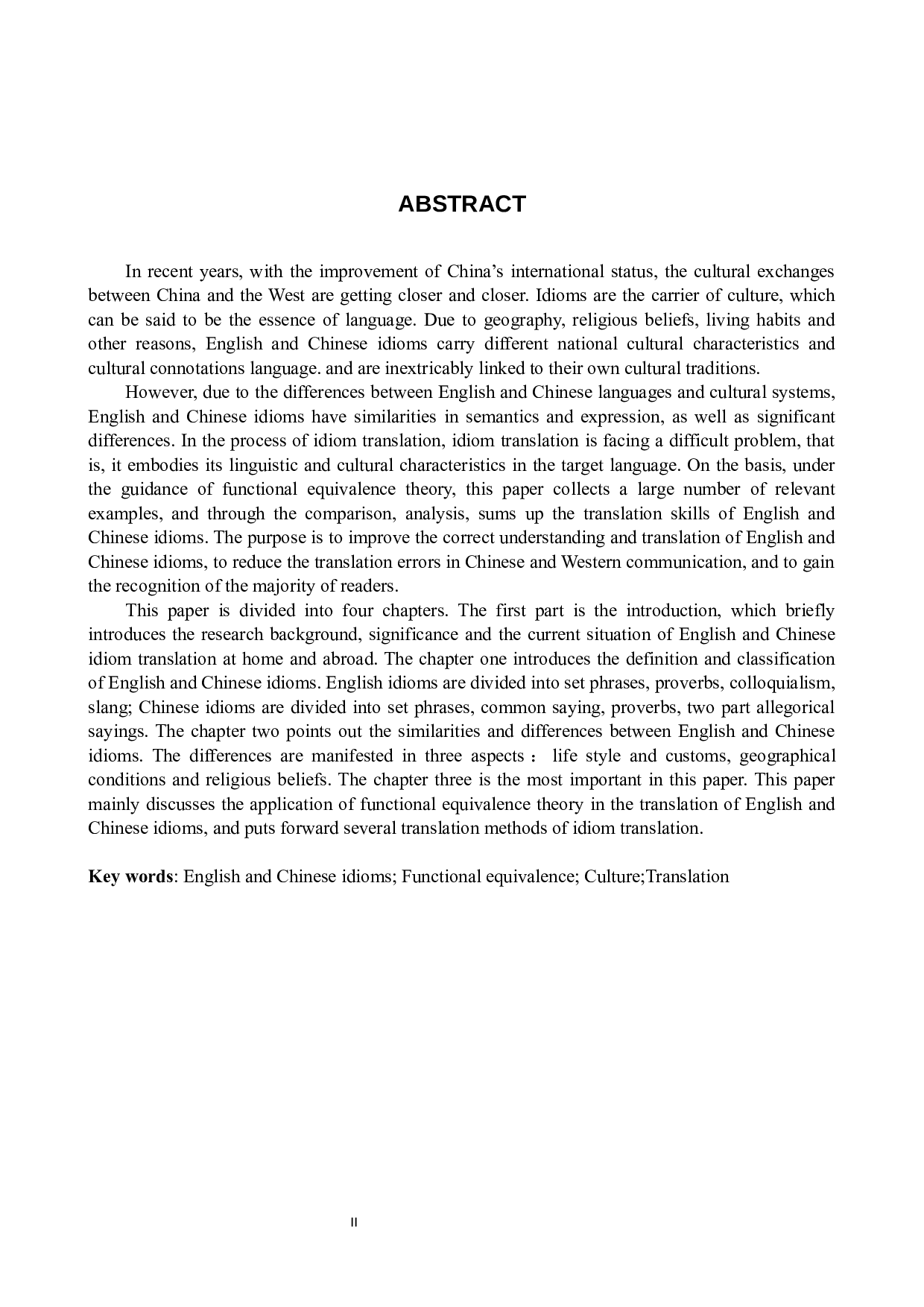 功能对等理论视角下的英汉习语翻译-7154字.docx 第3页