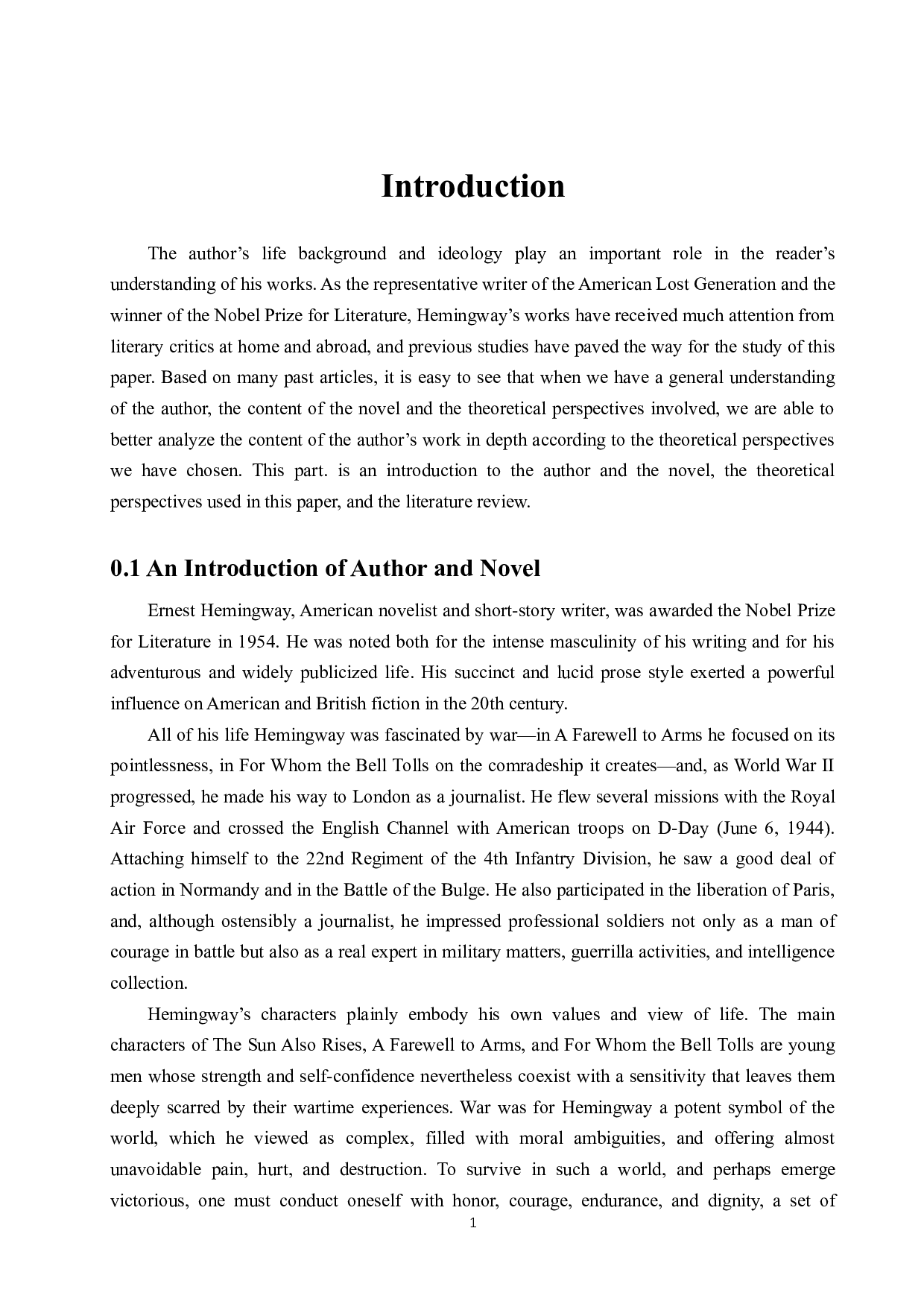 二元对立视角下解读《印第安人营地》-8556字.docx 第6页