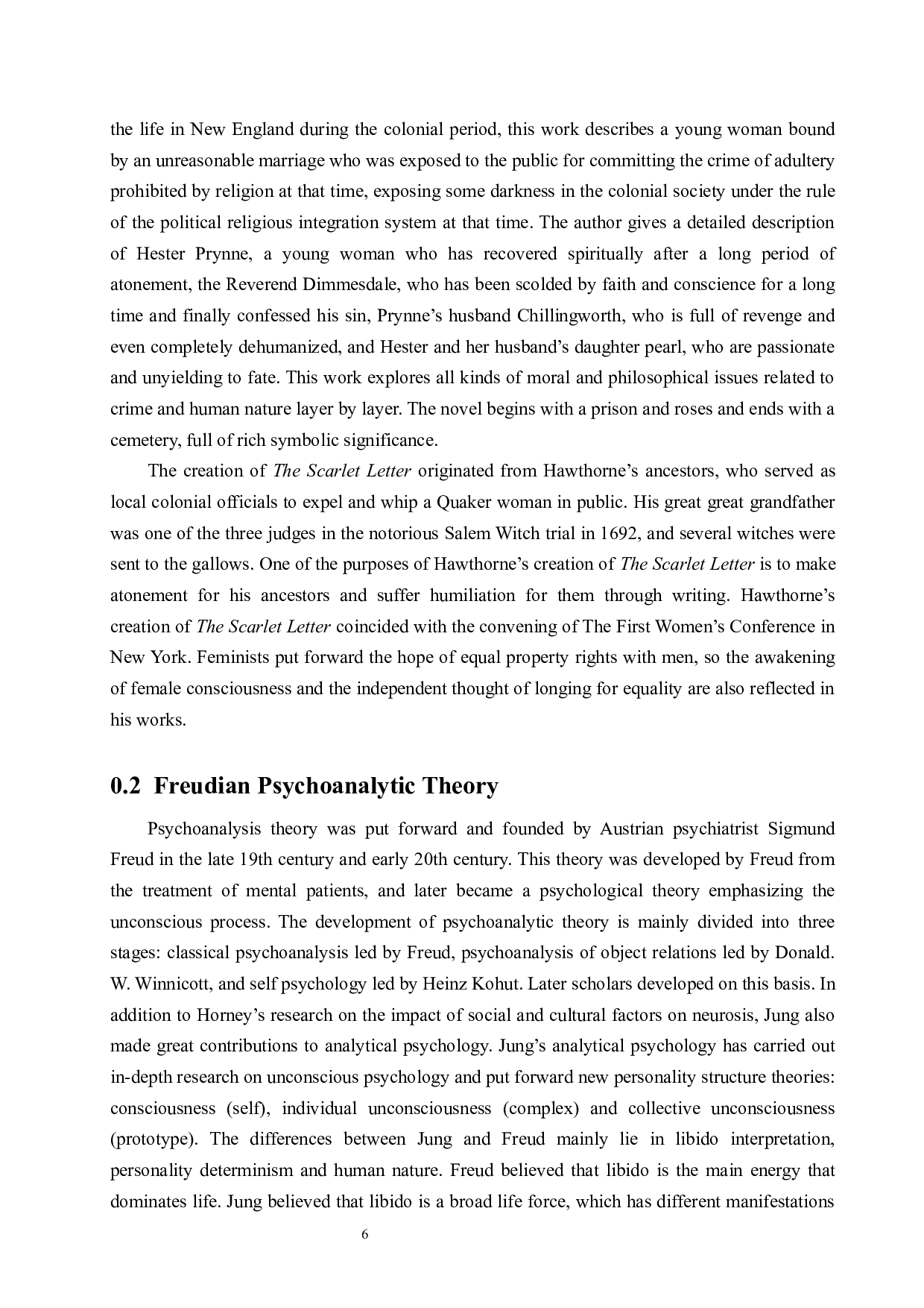 救赎与追求&mdash;&mdash;以精神分析理论解读《红字》中的主要女性角色-11447字.docx 第7页