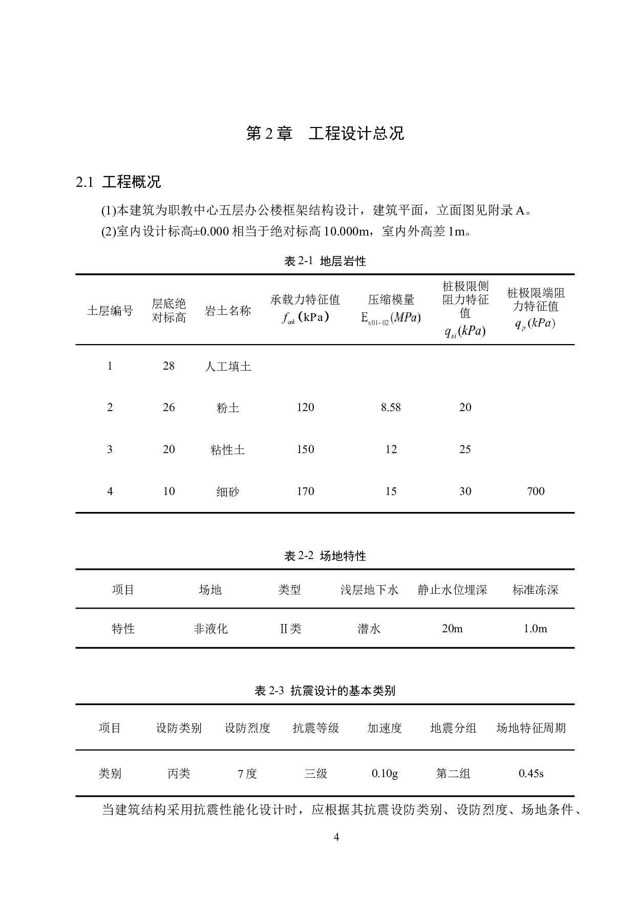 职教中心办公楼五层框架结构设计-18862字.docx 第9页