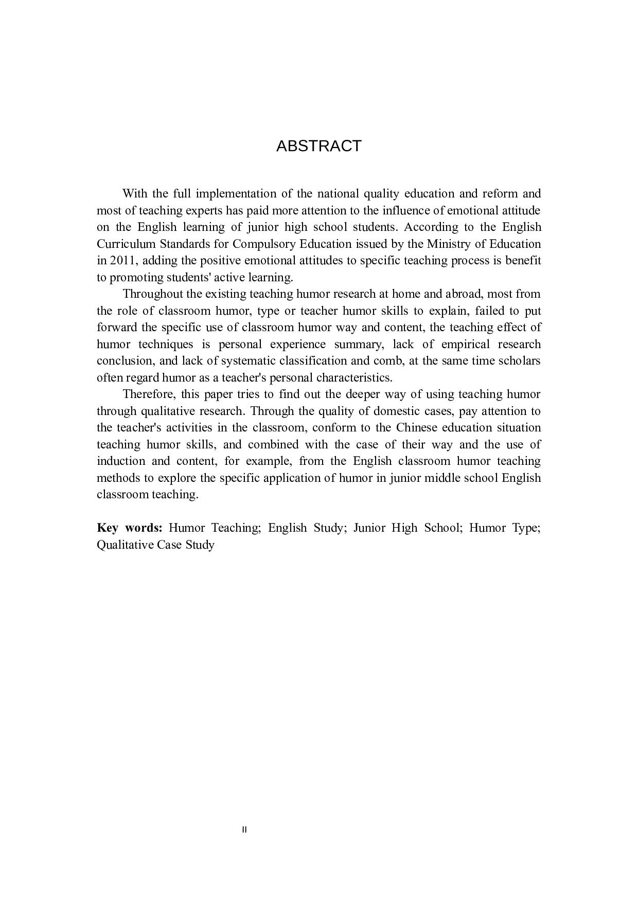 浅谈幽默在初中英语教学中的应用-8000字.docx 第3页