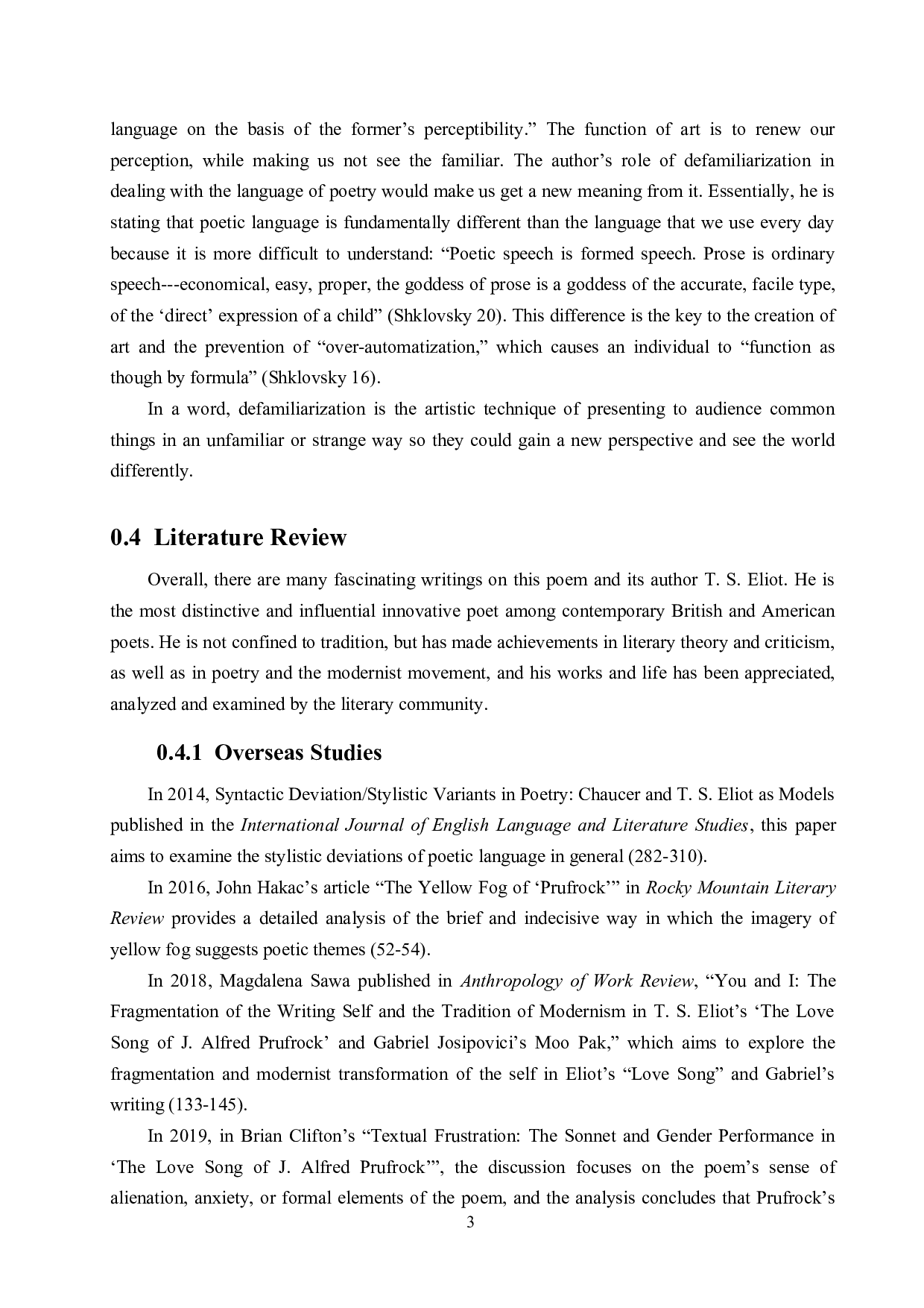 艾略特《J&middot;阿尔弗雷德&middot;普鲁弗洛克的情歌》之狂欢陌生化解读-10043字.docx 第8页