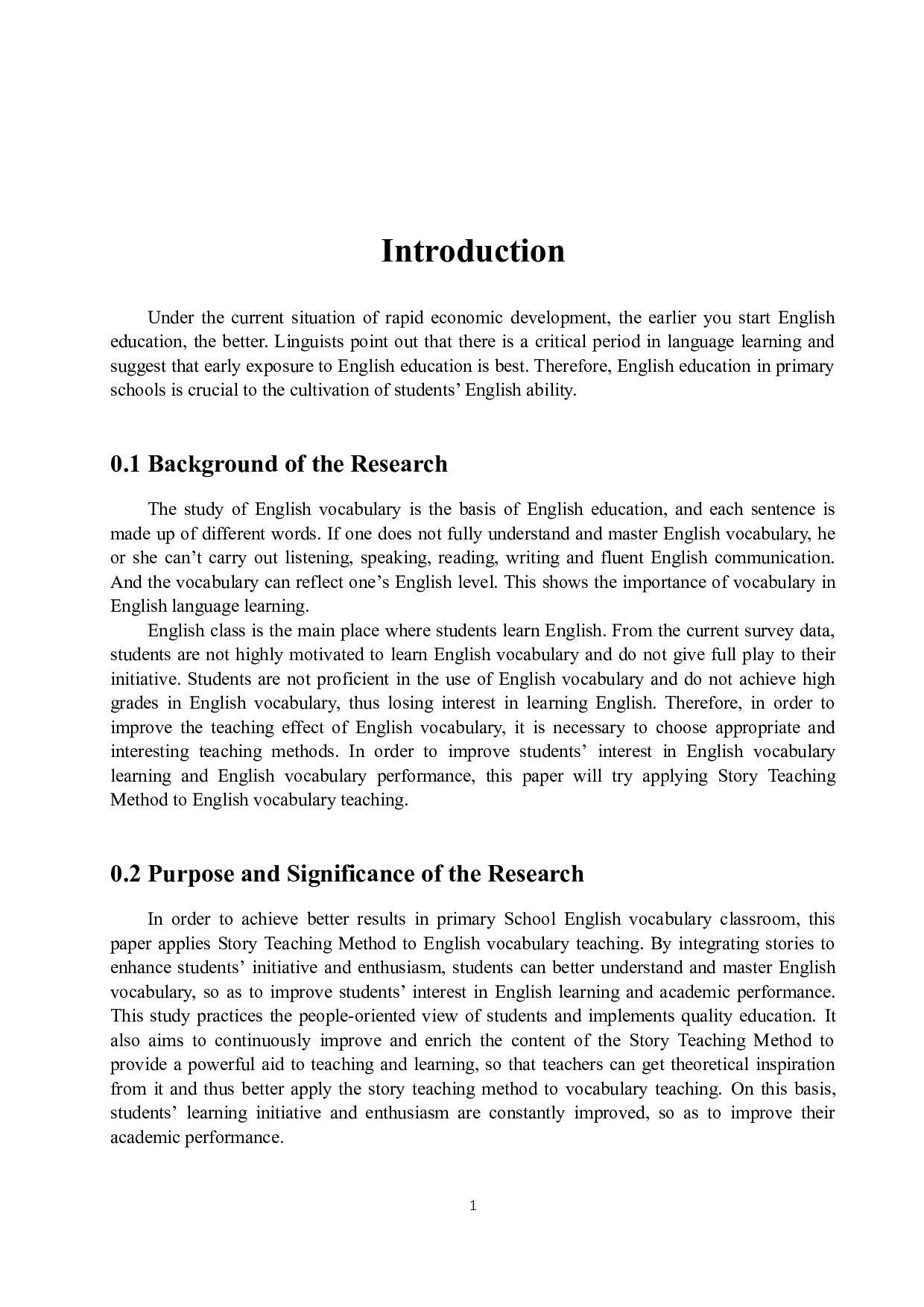 故事教学法在小学英语词汇教学中的应用以迁安市三实小为例-9080字.docx 第7页