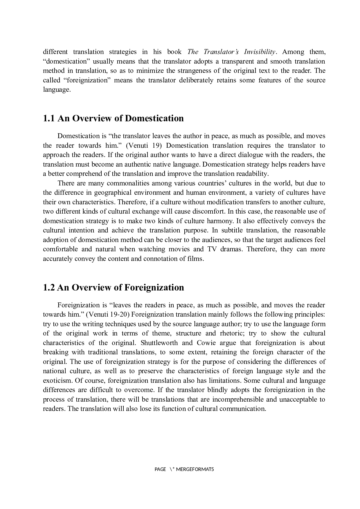 归化异化视角下国产电影字幕翻译研究&mdash;以《我和我的家乡》为例-8097字.docx 第9页