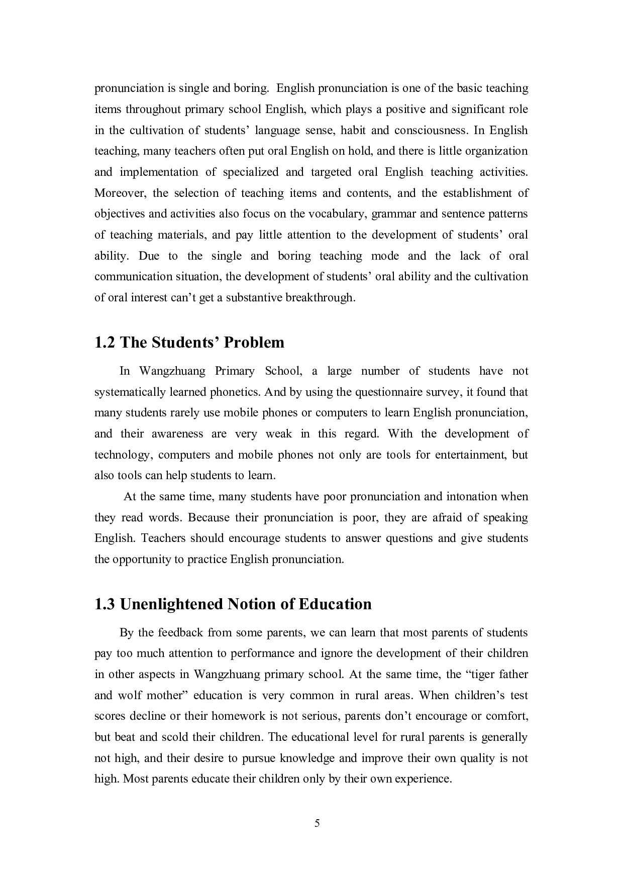 听觉模态教学在英语语音教学实践中的应用研究&mdash;&mdash;以蠡县王庄小学为例-8668字.docx 第10页