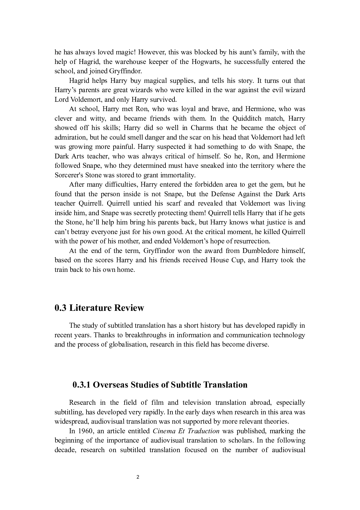 生态翻译学视角下的电影字幕翻译研究&mdash;&mdash;以《哈利&middot;波特与魔法石》为例-8860字.docx 第7页