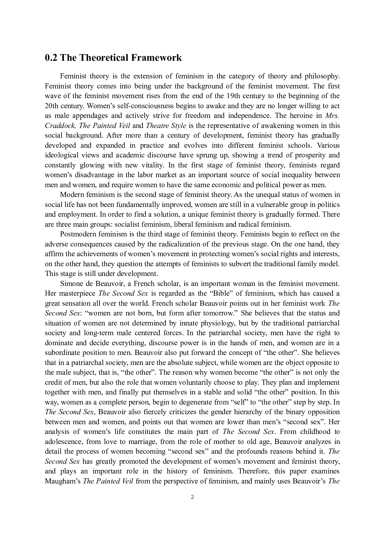 女性主义视域下解读毛姆《面纱》中的凯蒂-10656字.docx 第7页