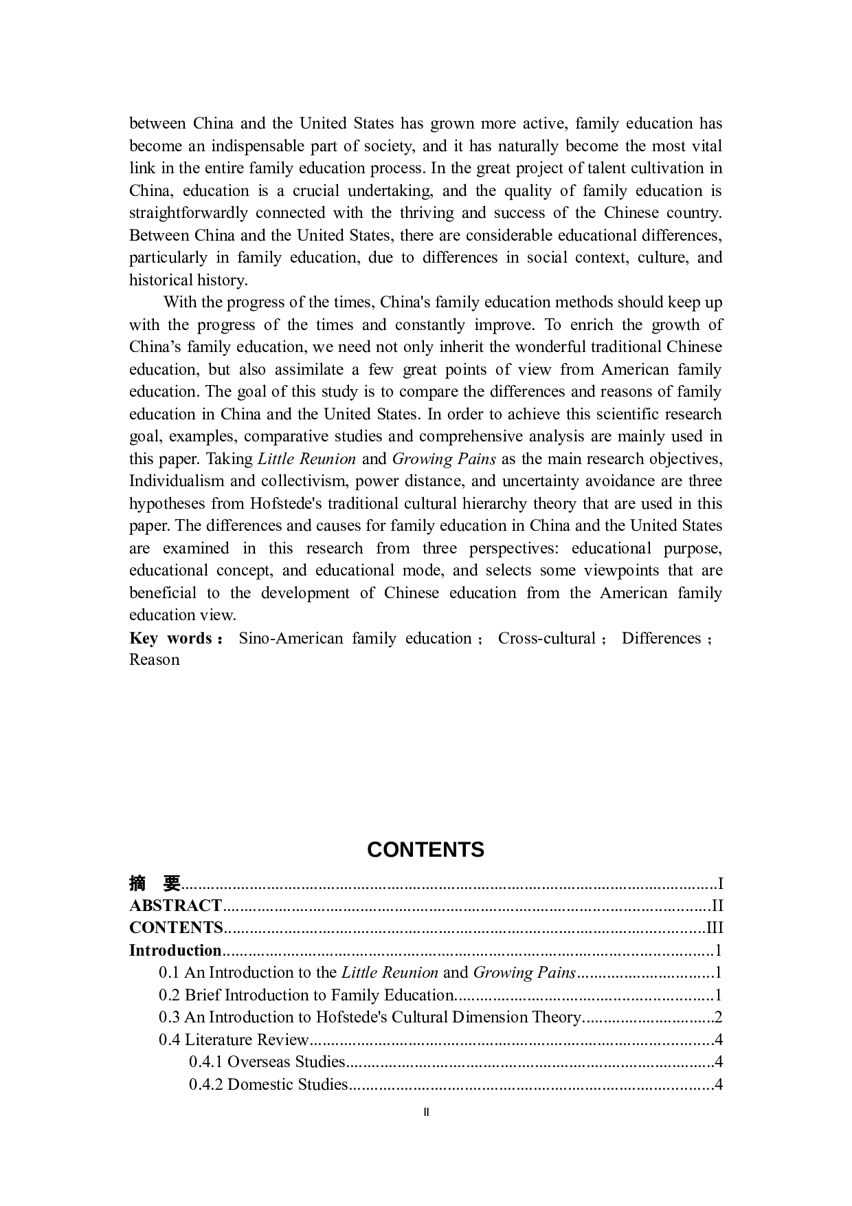 从跨文化角度分析中美家庭教育观差异&mdash;&mdash;以《小欢喜》和《成长的烦恼》为例-7485字.docx 第3页