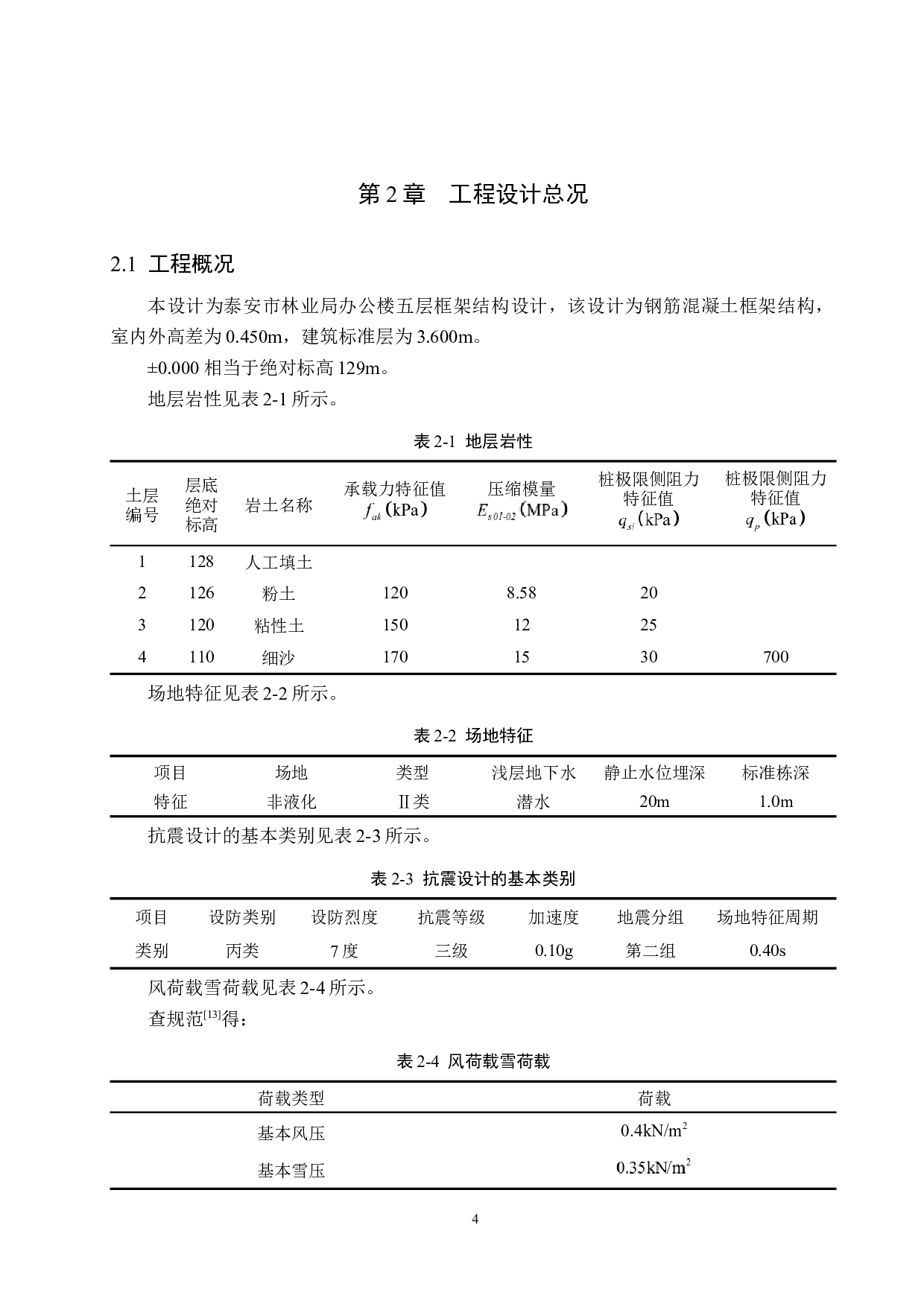 泰安市林业局办公楼五层框架结构设计-18820字.docx 第9页