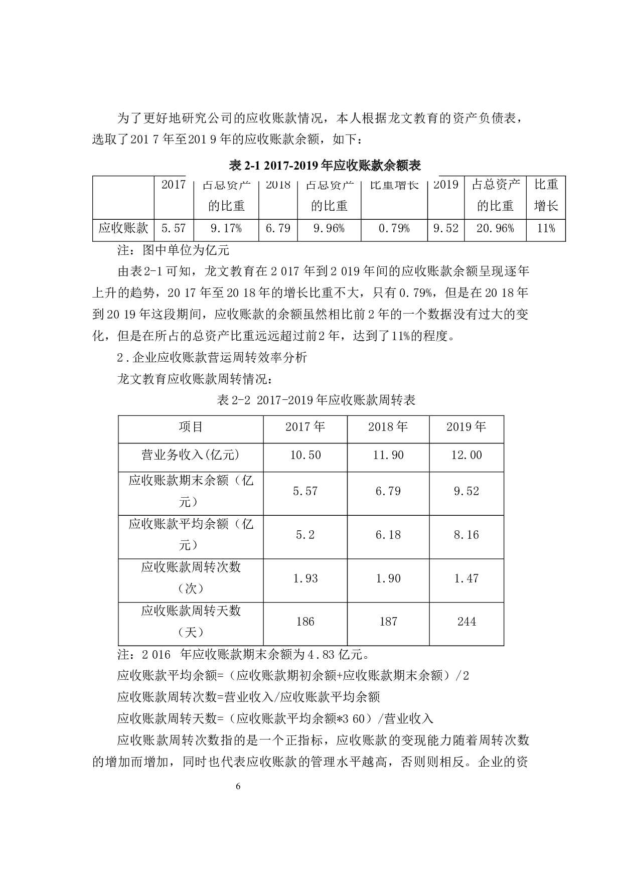 龙文教育应收账款管理问题与对策研究-16293字.docx 第9页