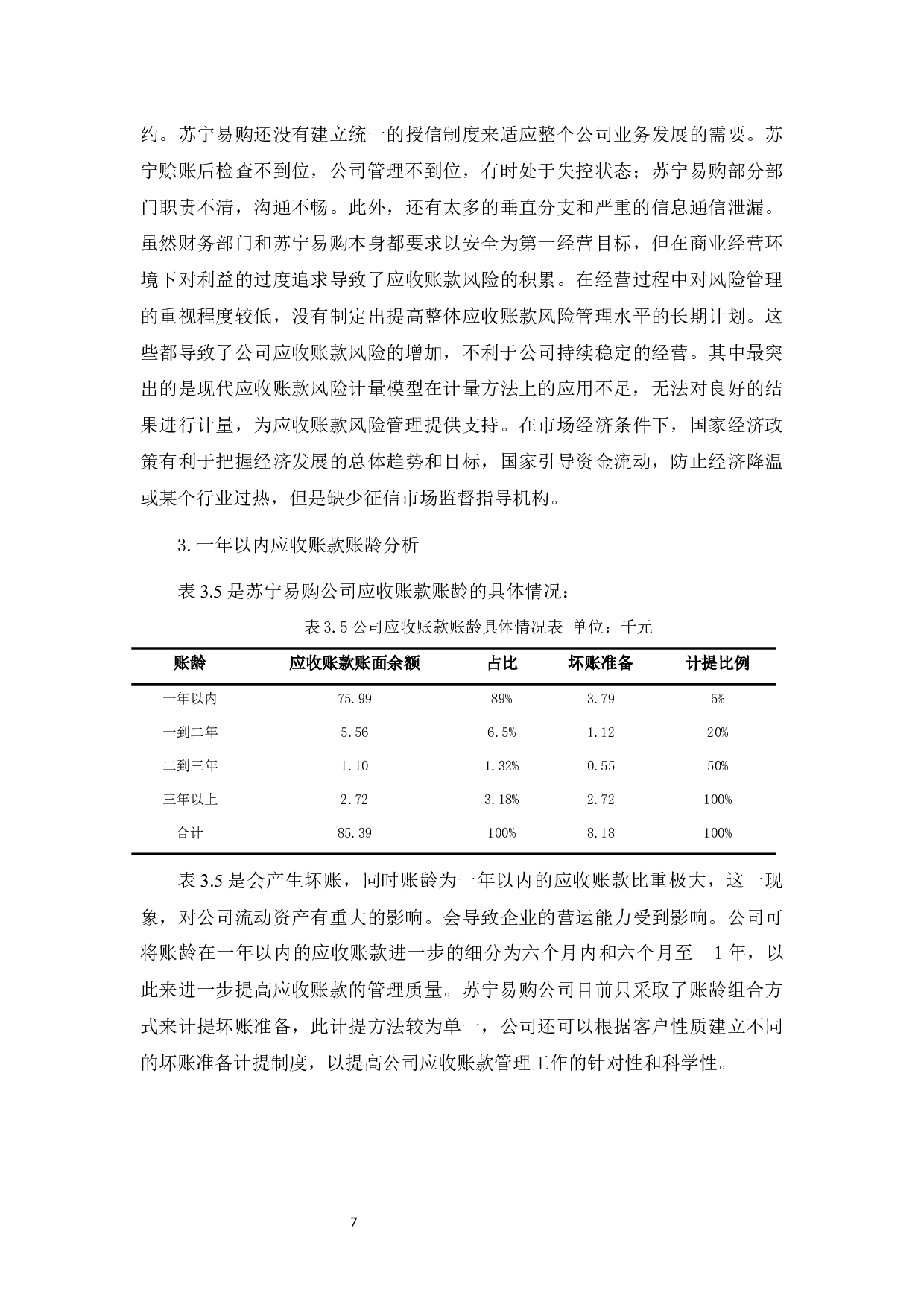 苏宁易购公司应收账款问题研究-11727字.docx 第10页