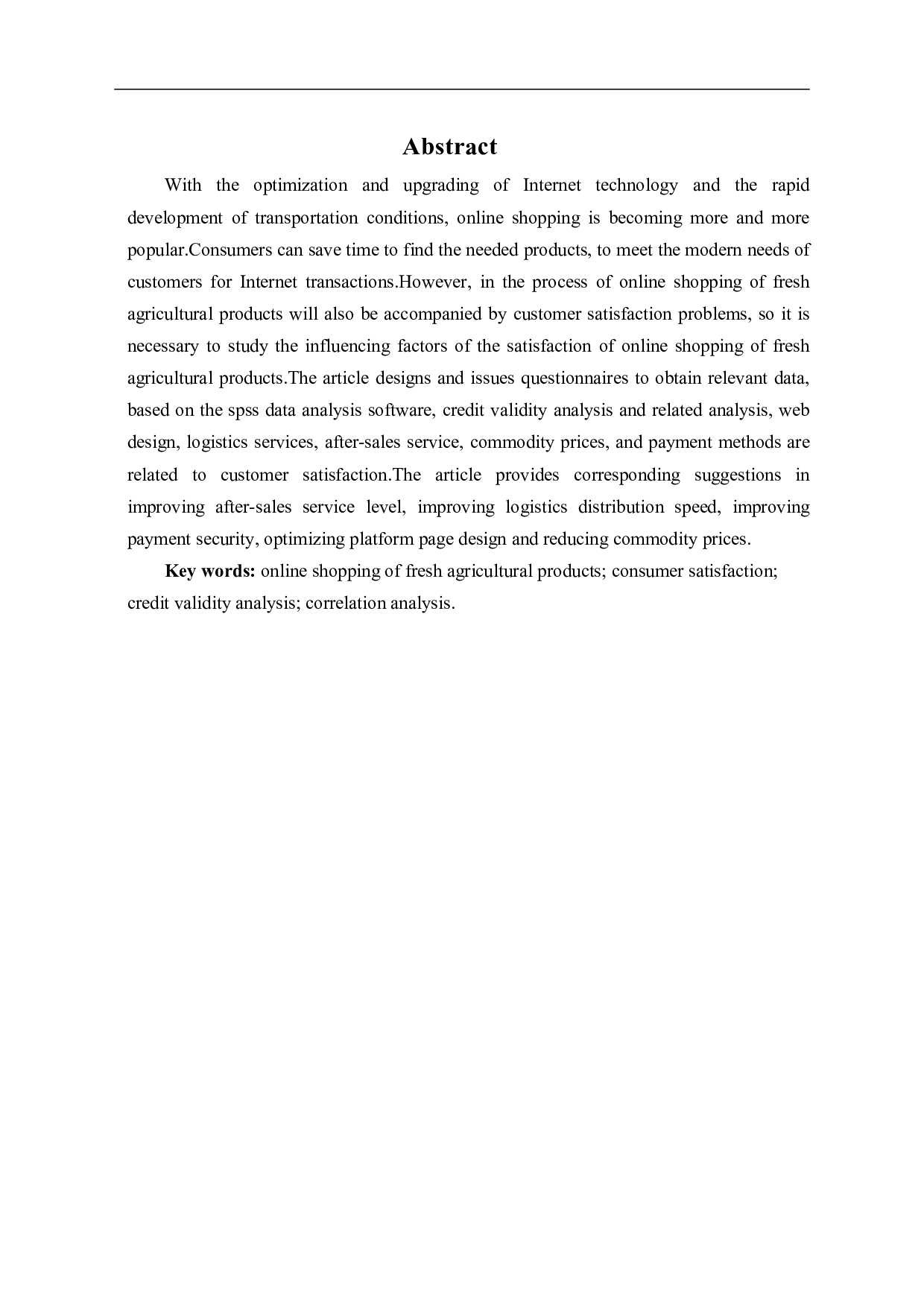 网购生鲜农产品的满意度影响因素实证分析-7060字.pdf 第3页