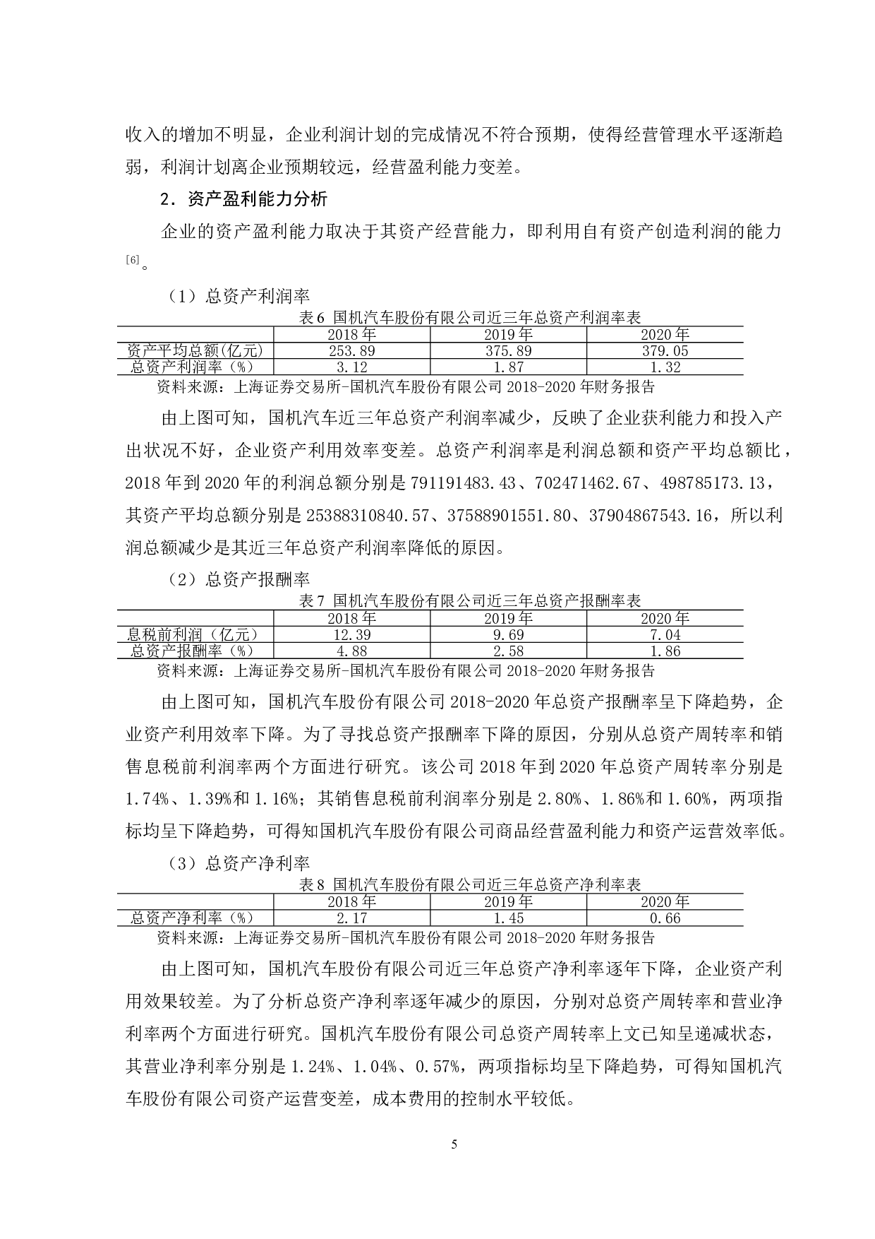 国机汽车股份有限公司盈利能力分析-10239字.doc 第8页