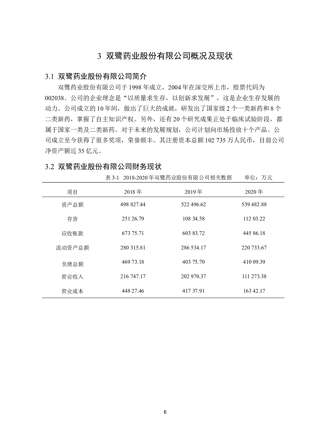 双鹭药业股份有限公司营运能力分析-12260字.doc 第8页