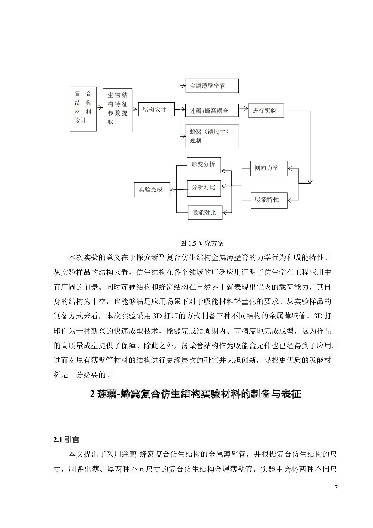 莲藕-蜂窝复合仿生结构侧向力学行为与吸能特性-18602字.docx 第9页