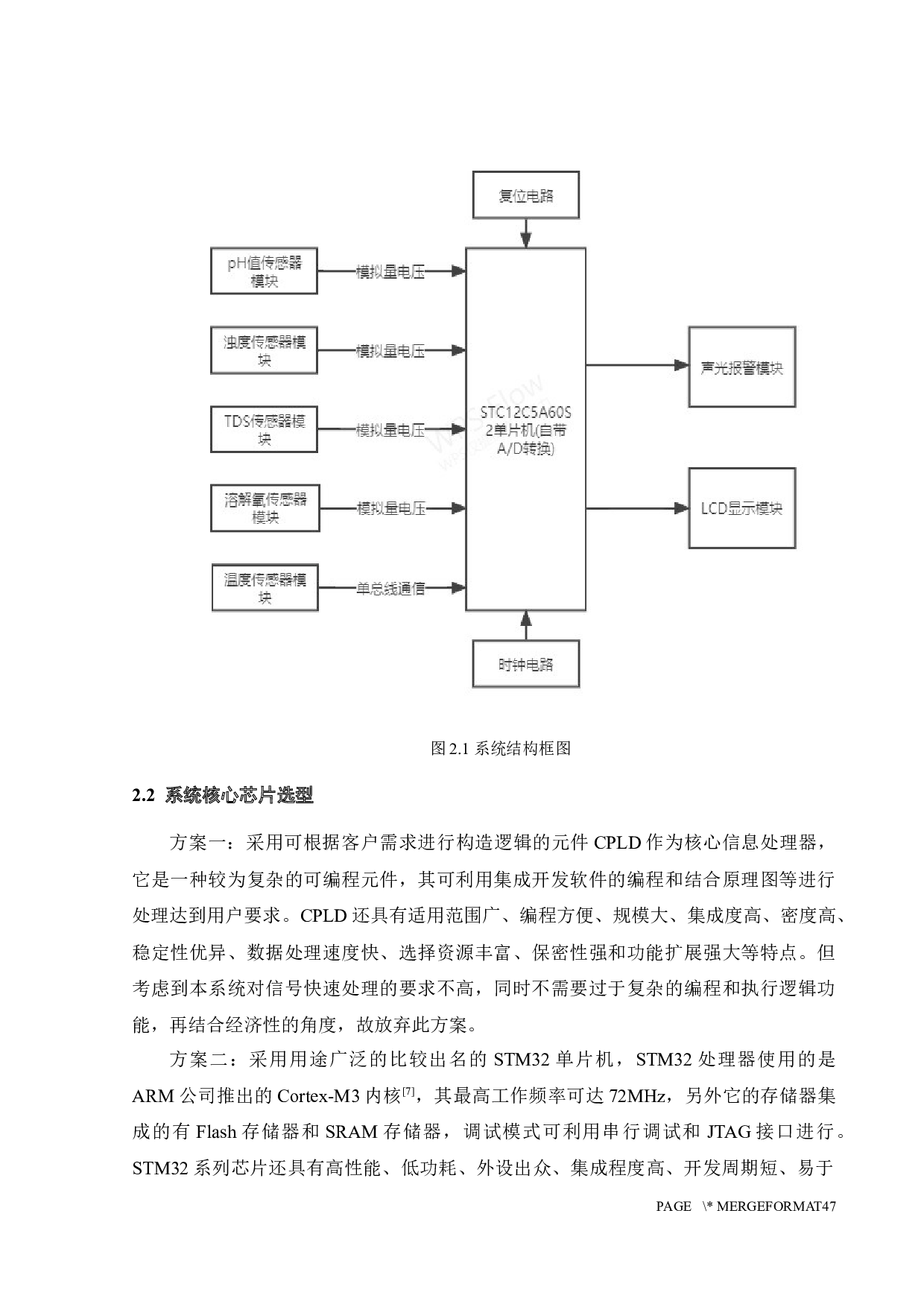 水产养殖场环境参数智能监测系统设计-18097字.docx 第10页
