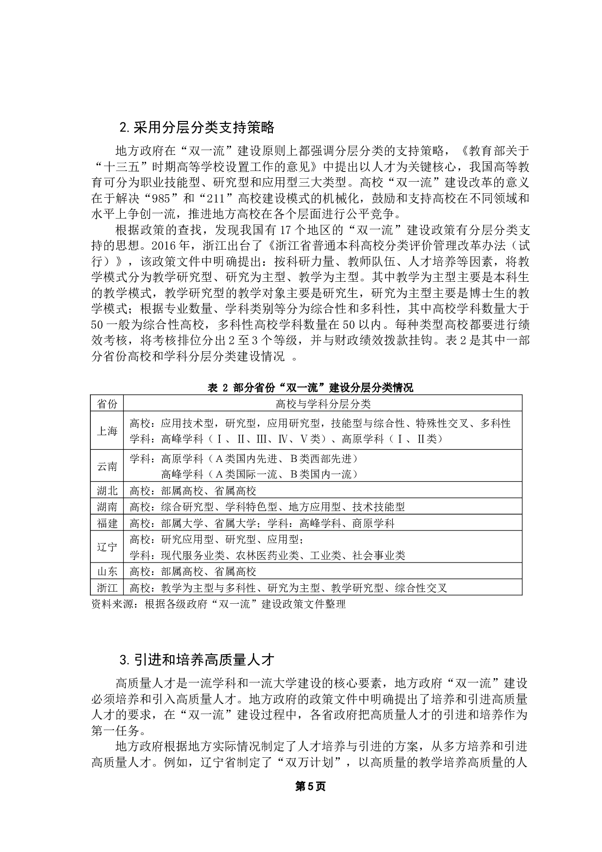 &ldquo;双一流&rdquo;背景下地方政府高等教育竞争行为分析-11530字.docx 第10页