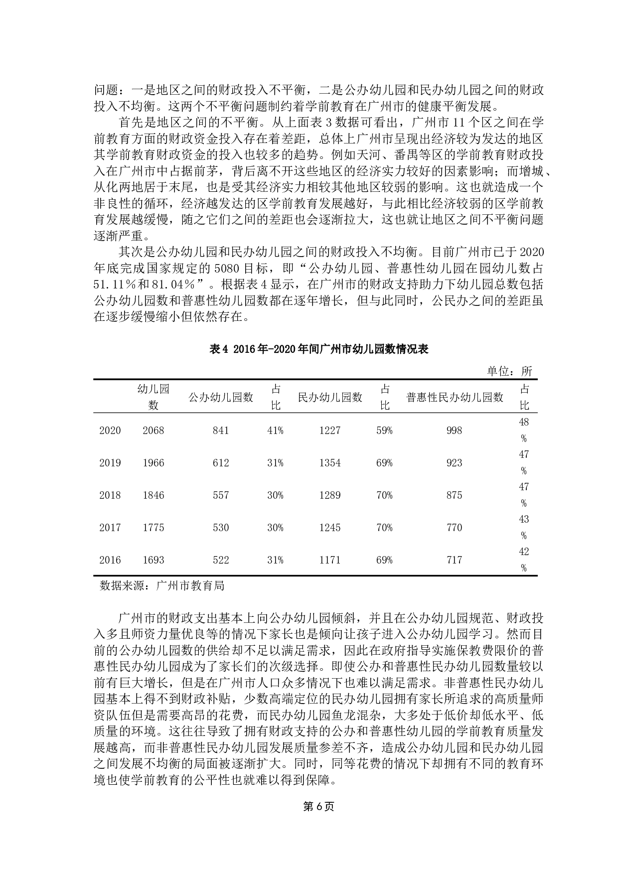 广州市学前教育财政投入问题与优化研究-9135字.docx 第10页