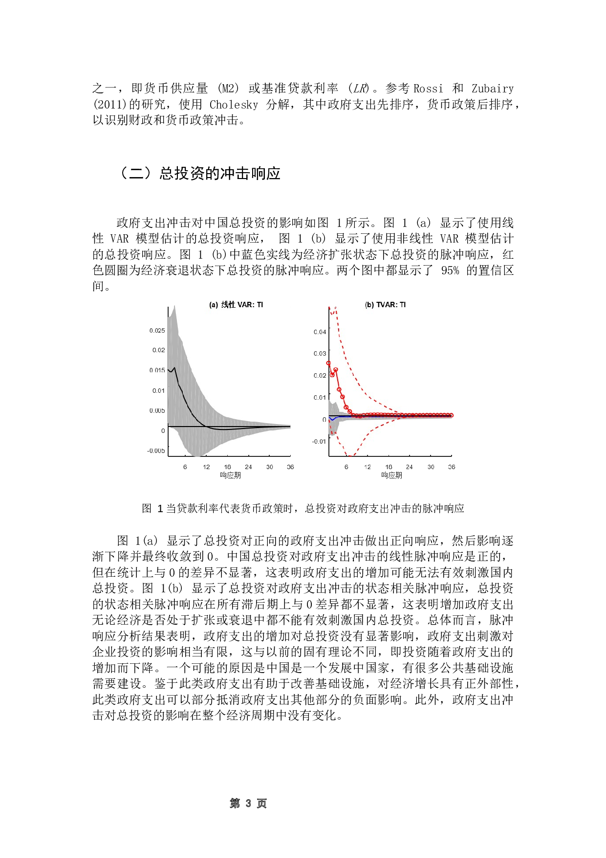 货币政策和财政政策冲击对国内投资影响的实证研究-7768字.docx 第7页
