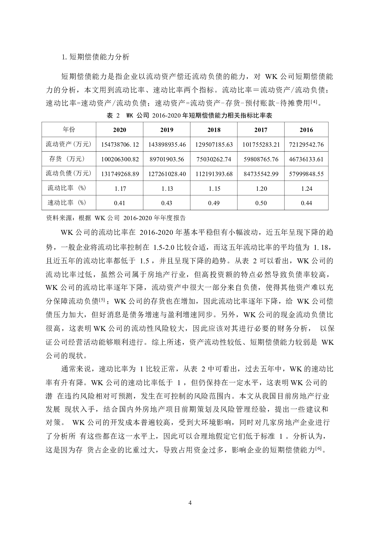 WK 公司财务风险分析及防范措施-10465字.docx 第8页