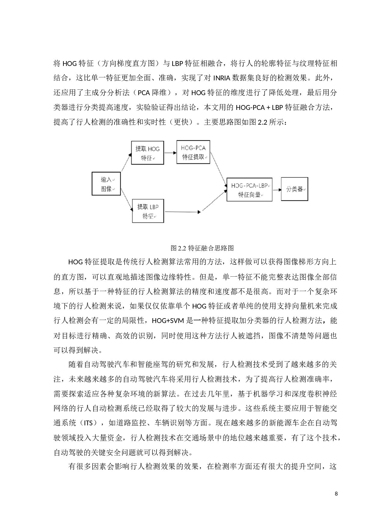 汽车自动驾驶中行人检测与识别技术的研究-15392字.docx 第10页