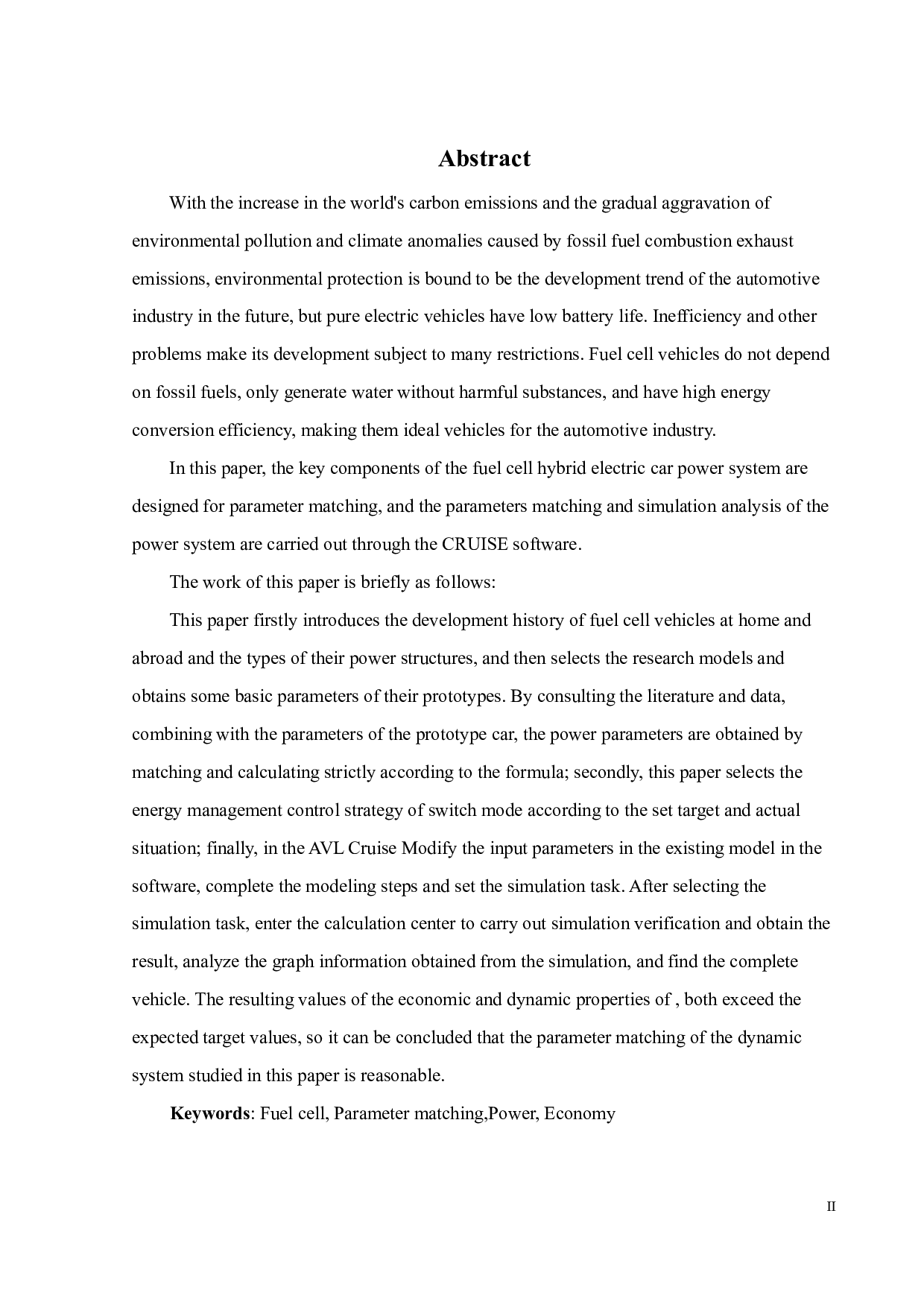 燃料电池混合动力轿车动力系统参数匹配的研究-21978字.pdf 第3页