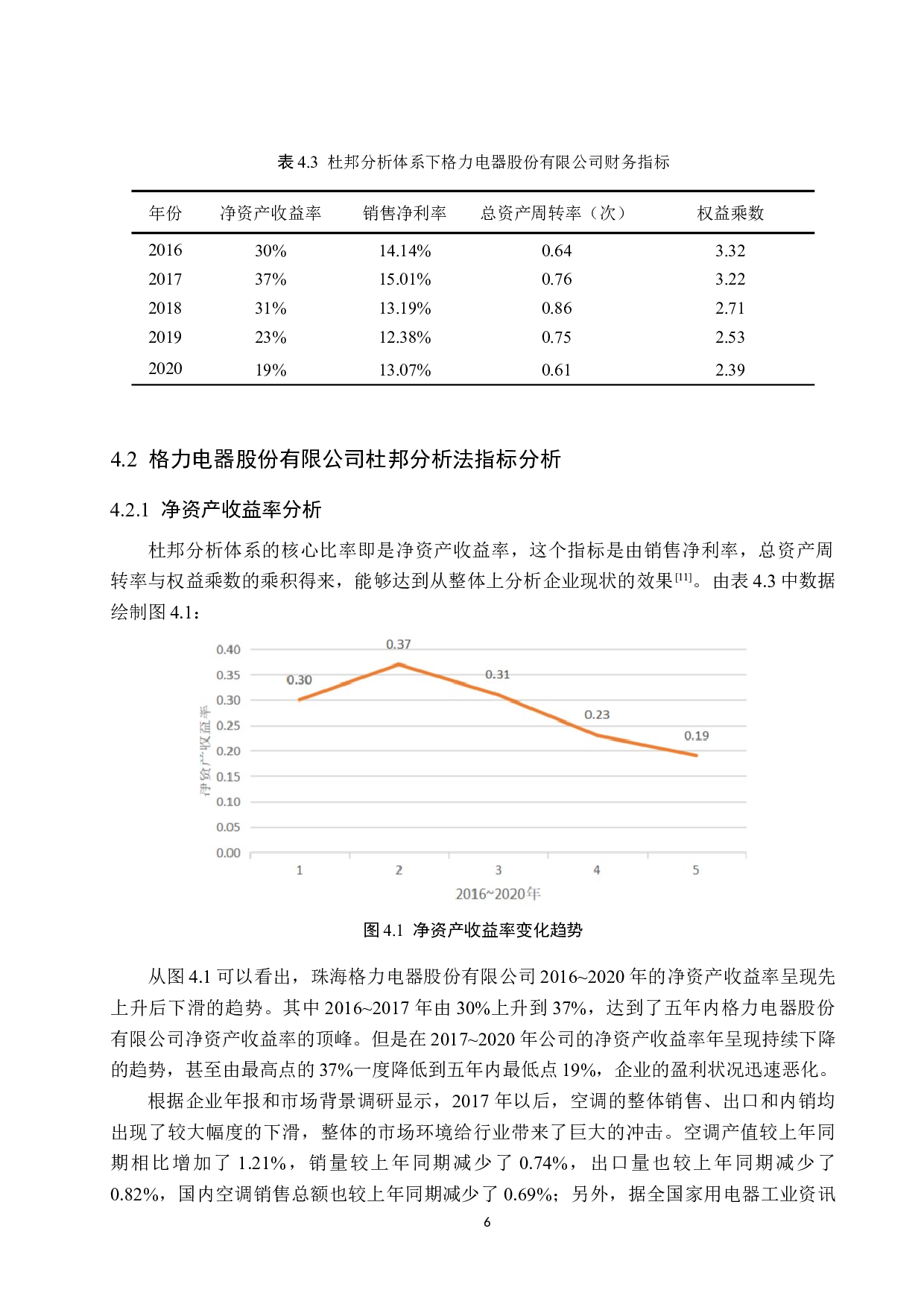 基于杜邦分析法的企业盈利能力分析&mdash;以珠海格力电器股份有限公司为例-10397字.doc 第10页
