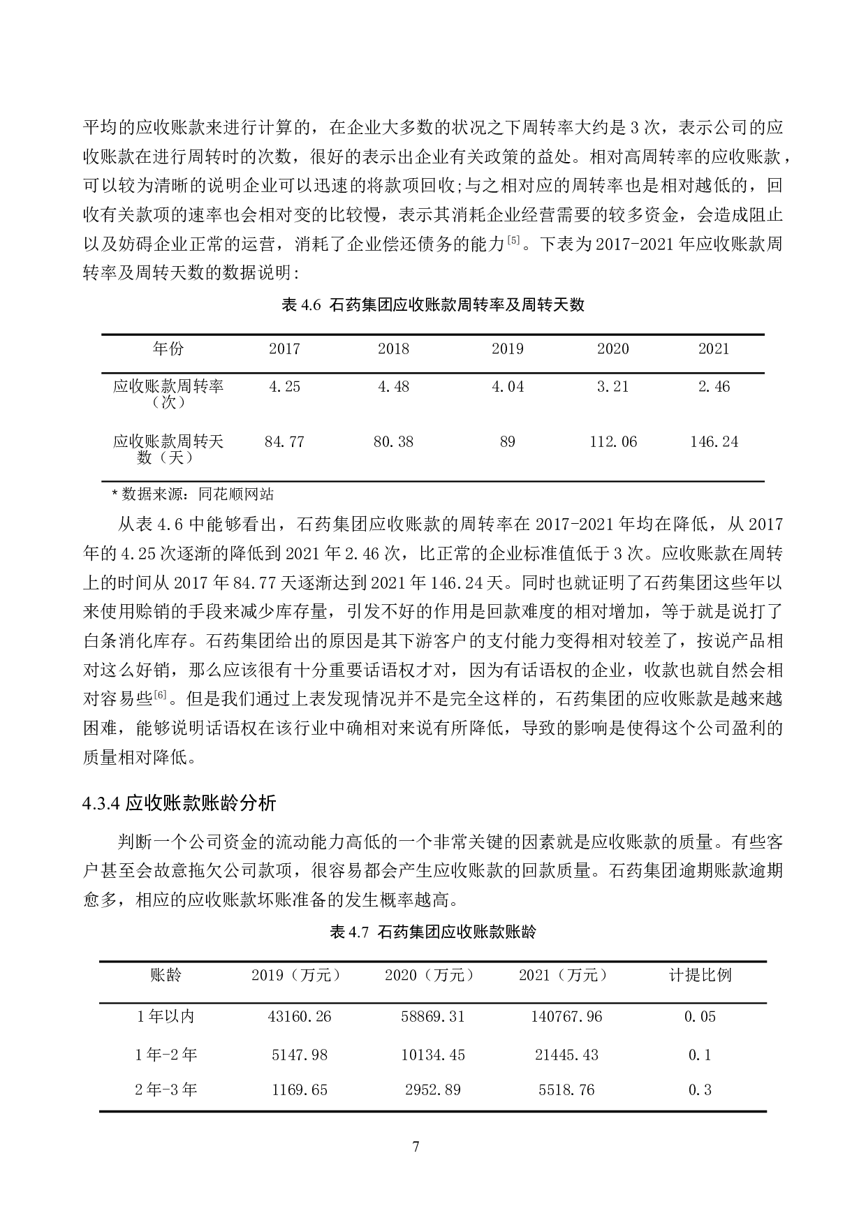 石药集团应收账款问题探究-9782字.doc 第10页