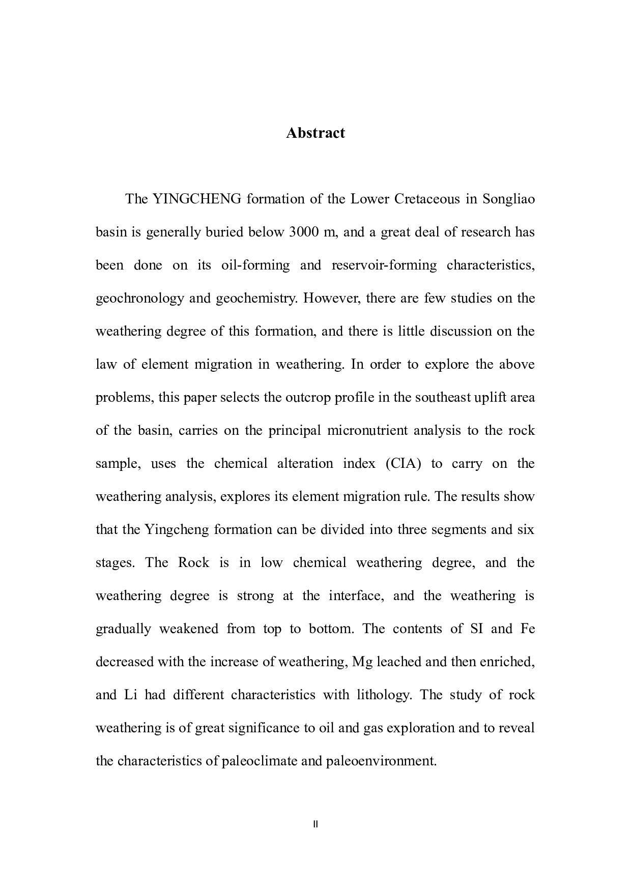 吉林九台地区早白垩世营城组火山岩风化程度及其元素迁移规律-10931字.docx 第4页