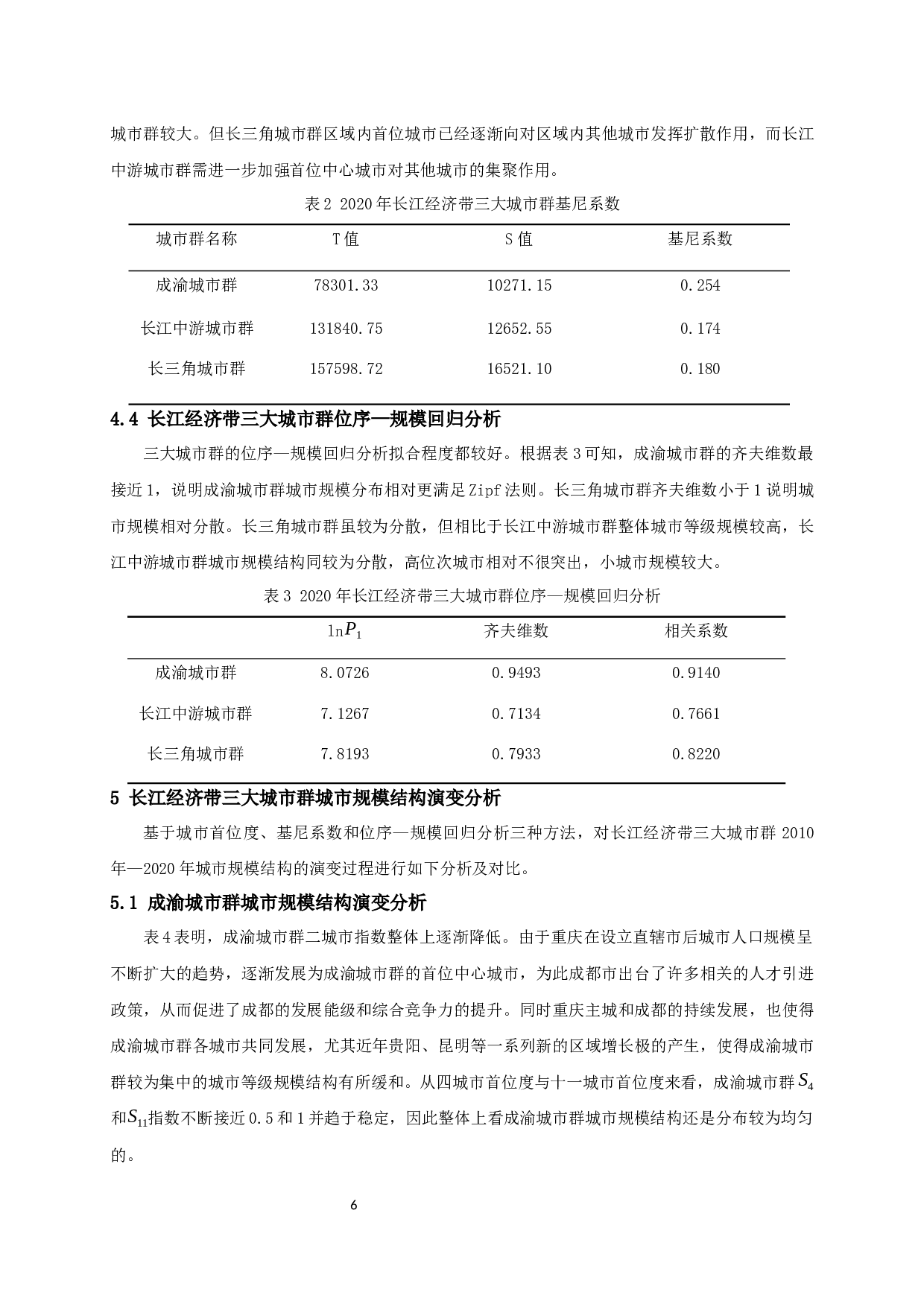长江经济带三大城市群城市规模结构特征及演变研究-9628字.docx 第9页