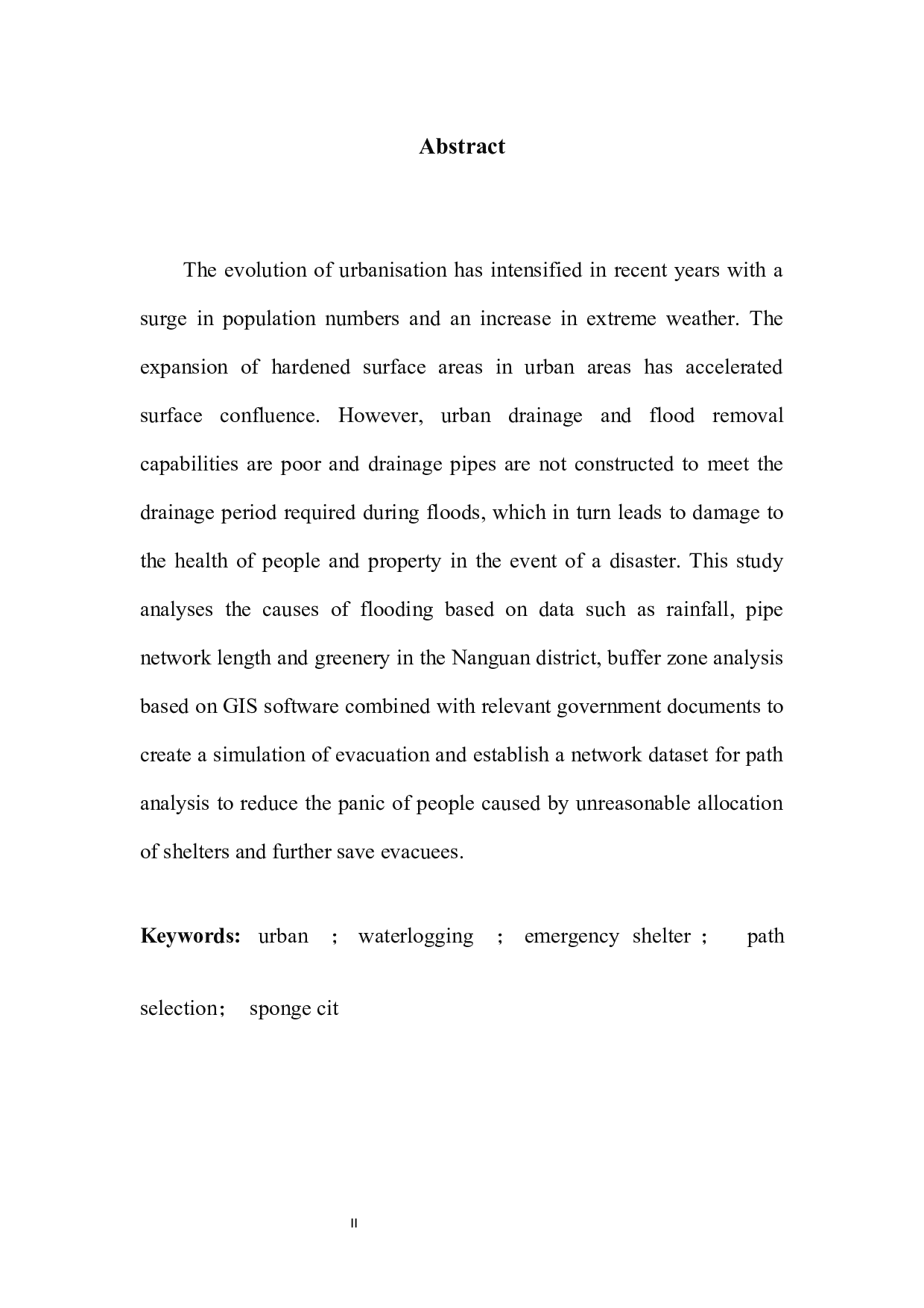 城市内涝灾害居民避难模拟研究&mdash;&mdash;以长春市南关区为例-7599字.docx 第3页