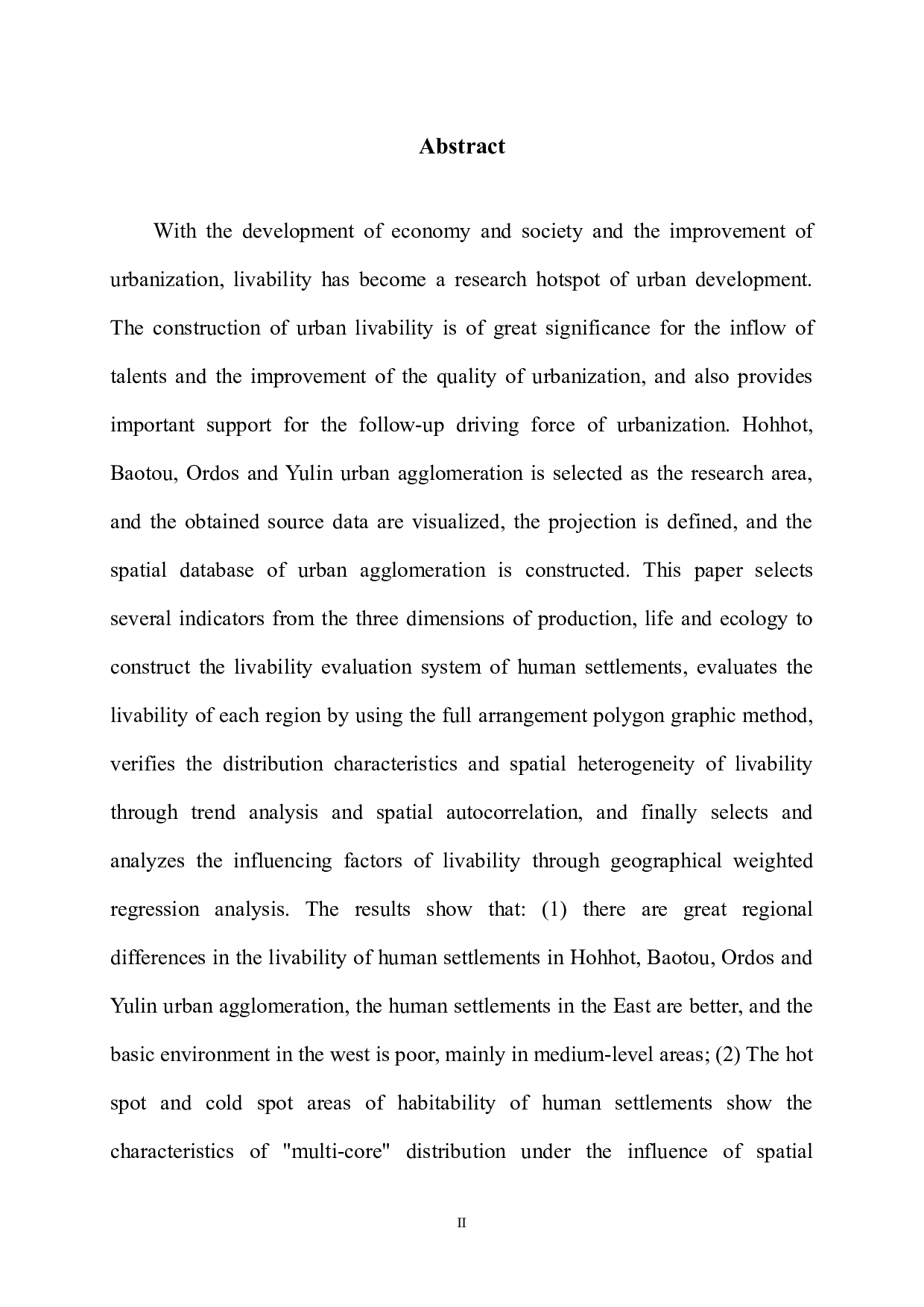 人居环境宜居性空间分异及形成机制分析&mdash;&mdash;以呼包鄂榆城市群为例-12346字.docx 第3页