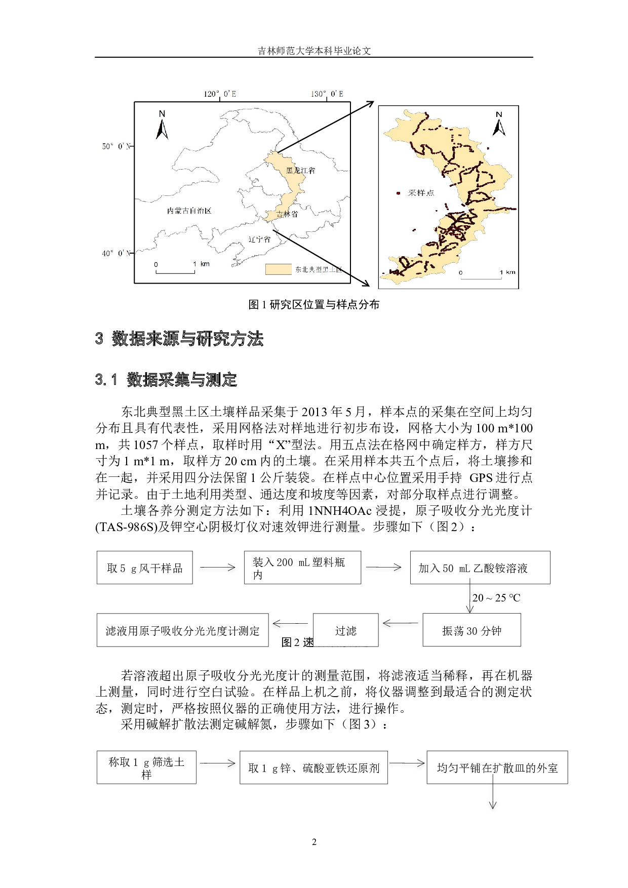 中国东北典型黑土区土壤PH和养分的空间异质性-5580字.docx 第6页