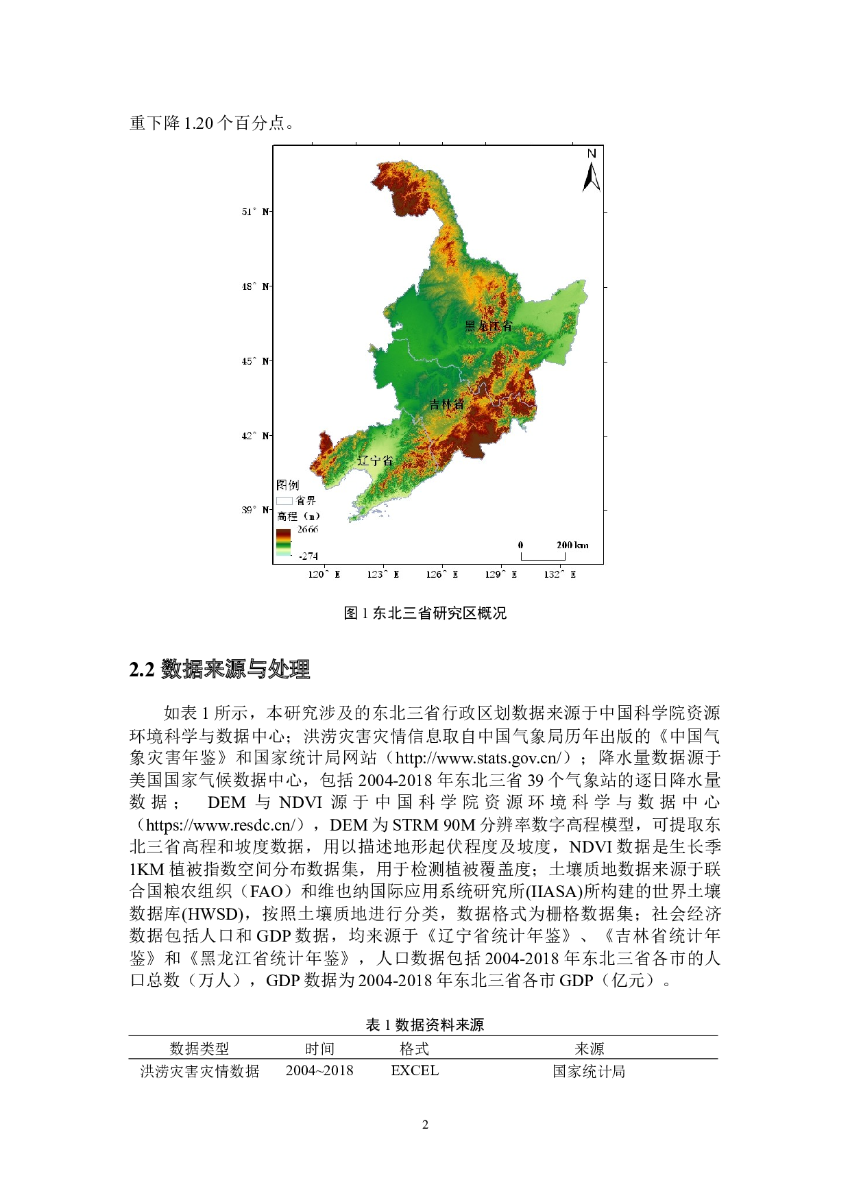 东北三省洪涝灾害时空格局及驱动力分析-9146字.docx 第7页