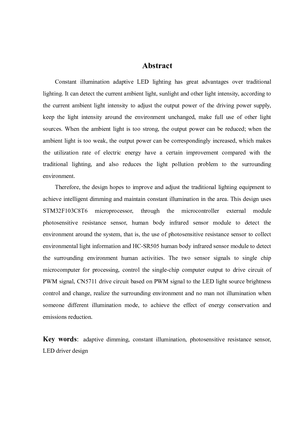 恒照度自适应调光的LED驱动器设计-18531字.doc 第3页