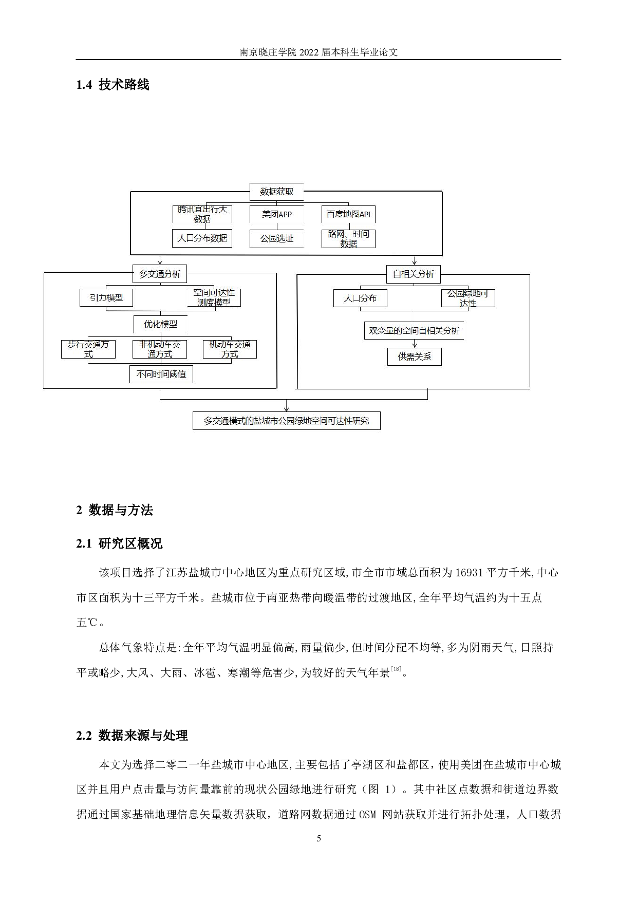 基于多交通模式的盐城市公园绿地空间可达性研究-12344字.pdf 第8页