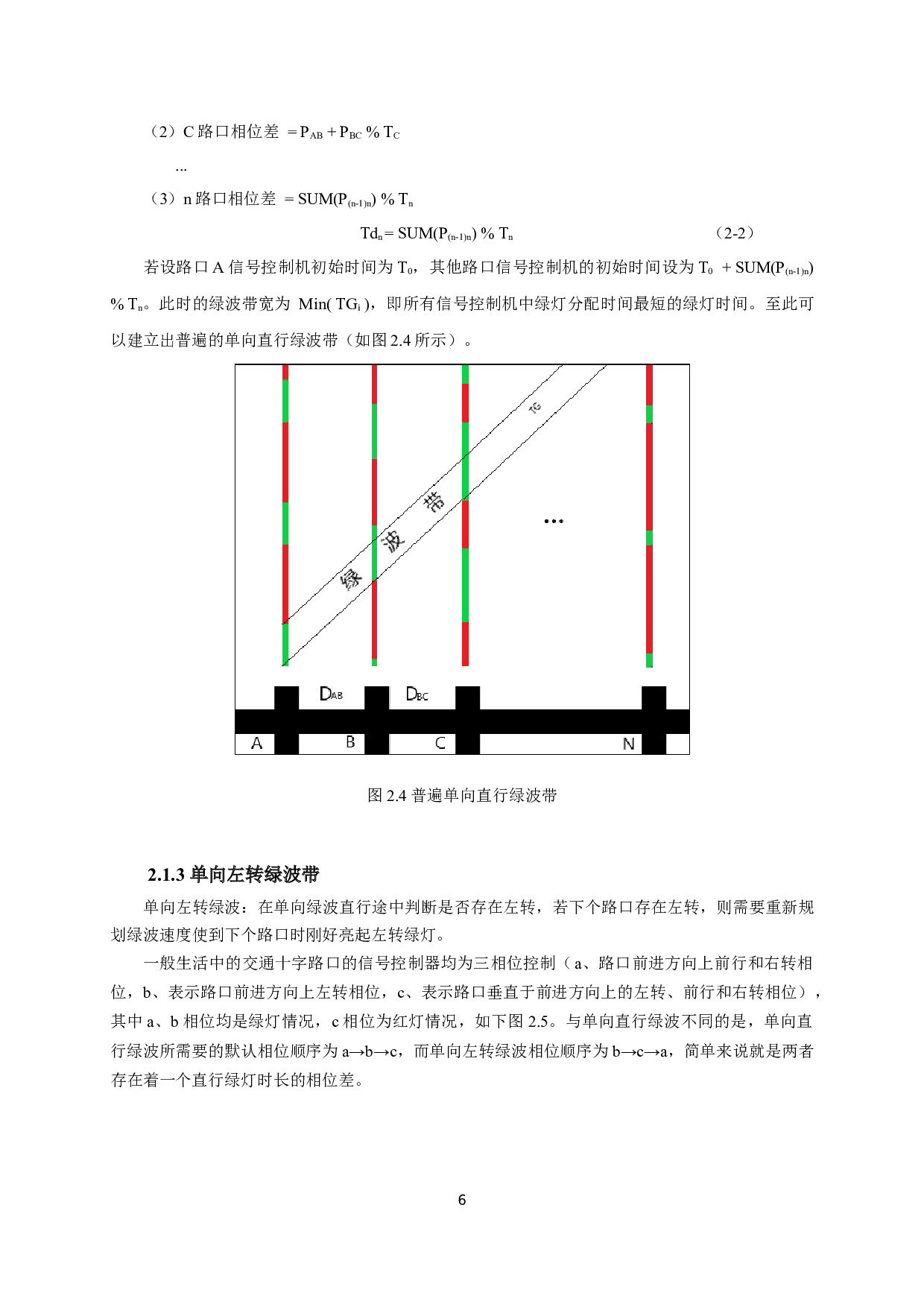 智能交通中左转绿波带的算法研究-7514字.docx 第9页