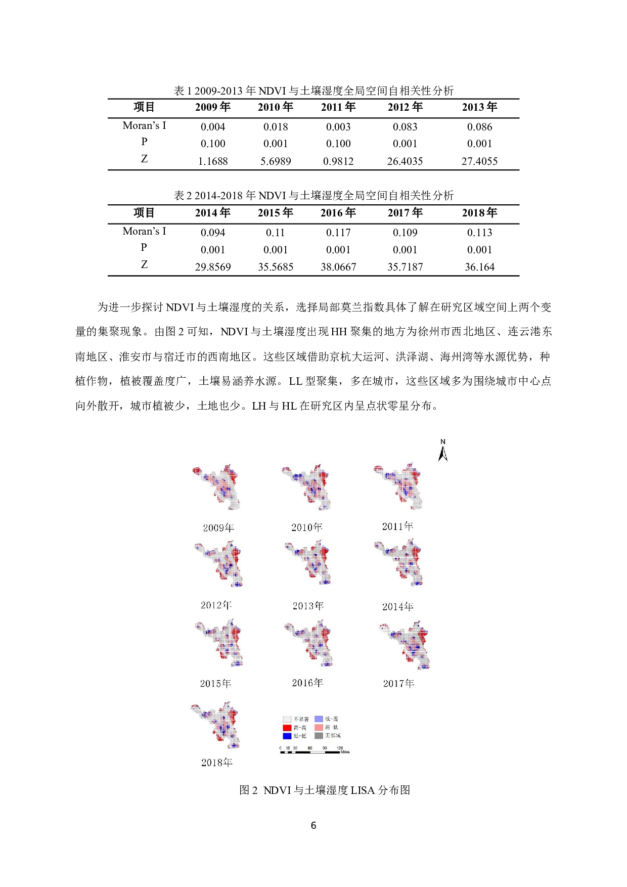 基于辅助变量空间自相关的南水北调江苏供水区土壤湿度空间变化特征-9280字.docx 第10页